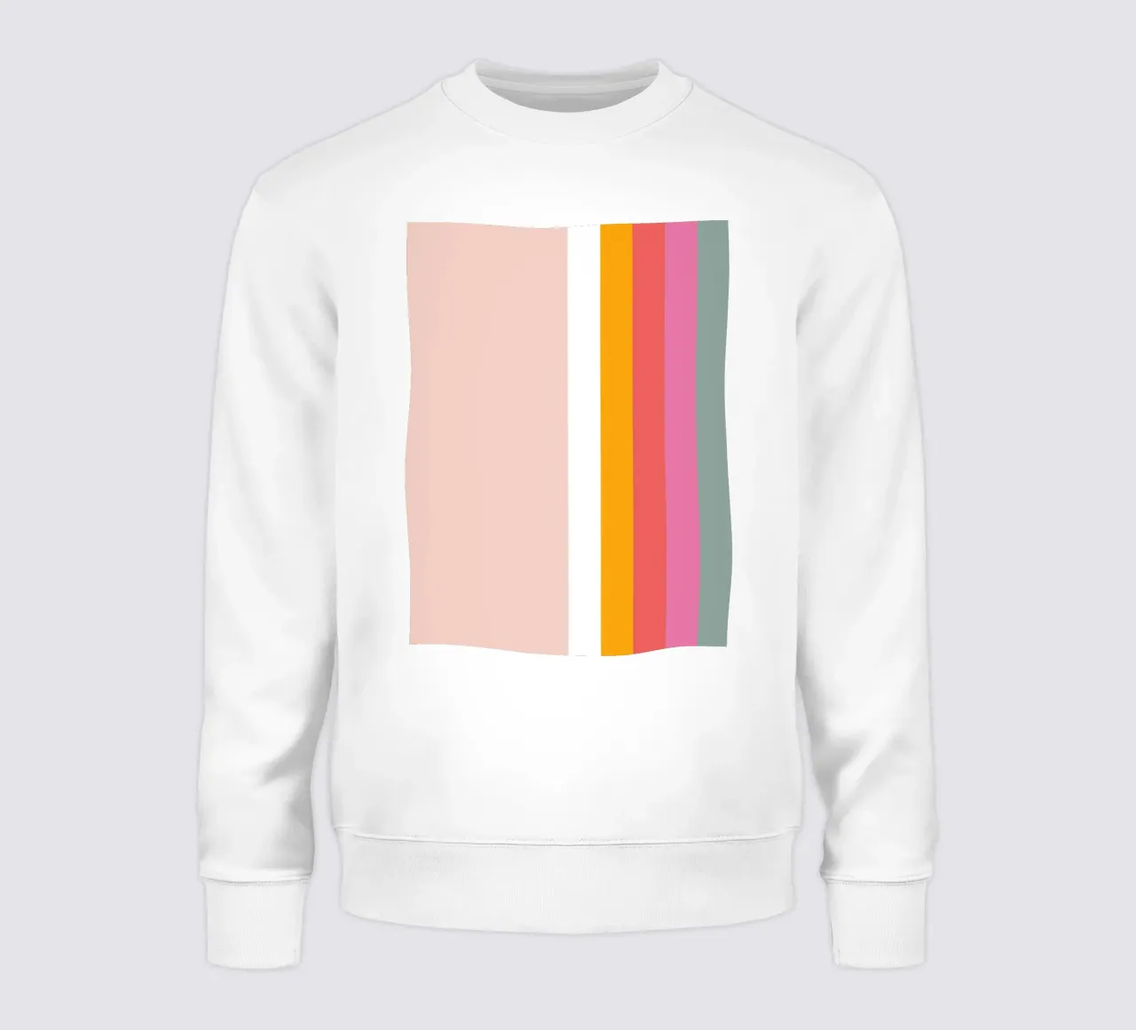 Arcobaleno moderno e minimale felpa da cafelab