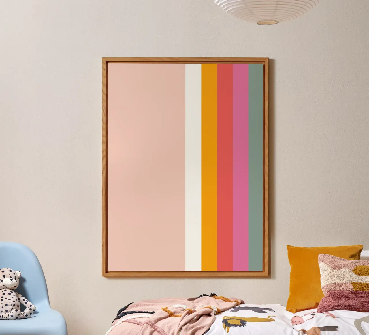 Arcobaleno moderno e minimale alluminio dibond da cafelab