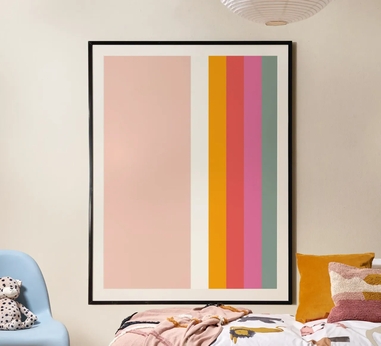 Arcobaleno moderno e minimale poster da cafelab