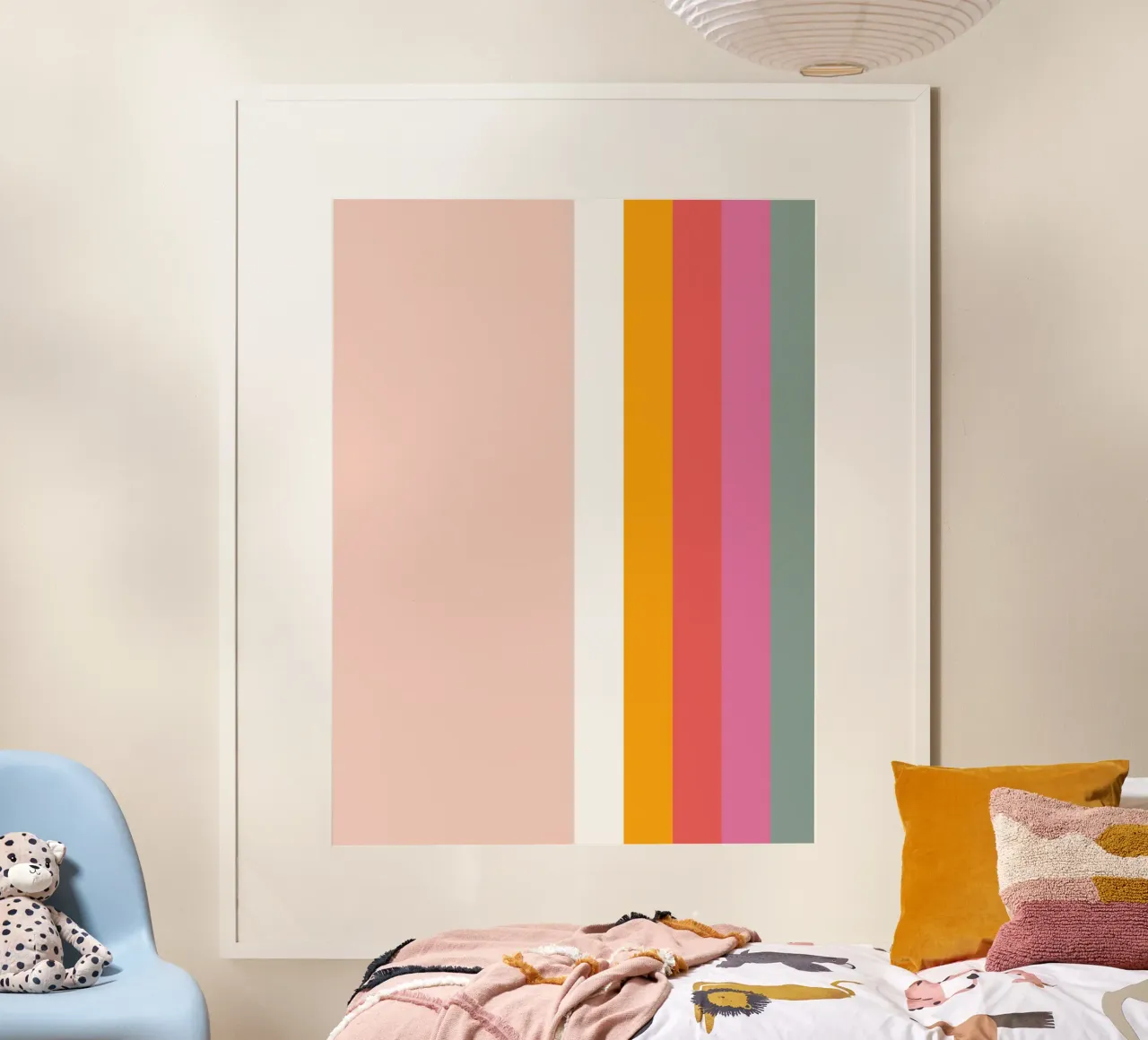 Arcobaleno moderno e minimale poster da cafelab