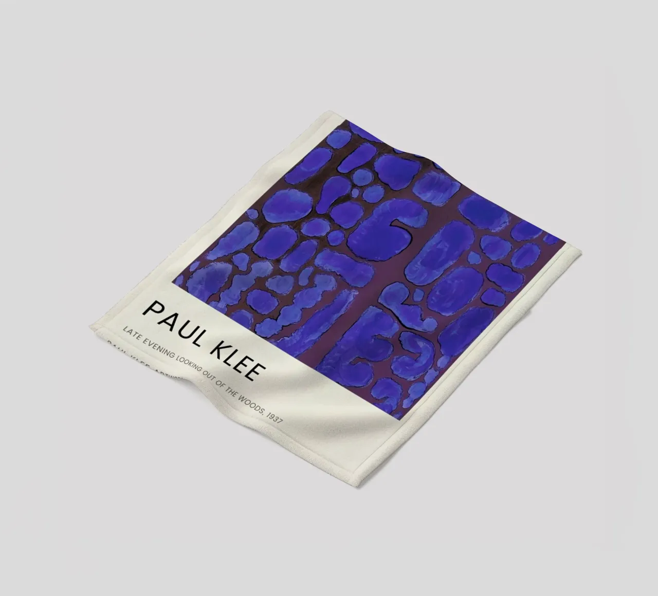 Klee - Late Evening Looking out of the Woods coperta in pile da Vintage by JUNIQE