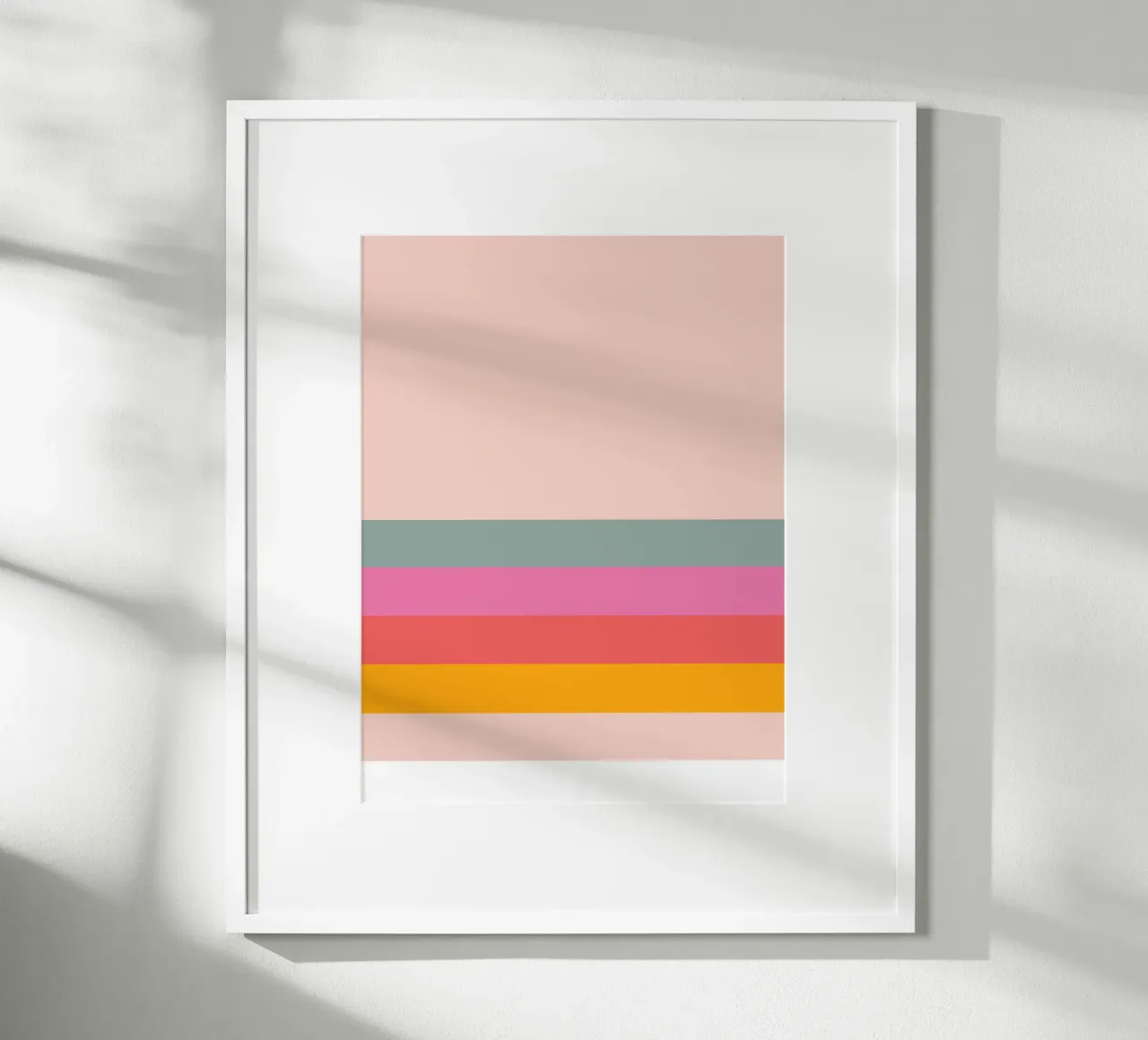 Arcobaleno moderno eclettico carta hahnemühle da cafelab