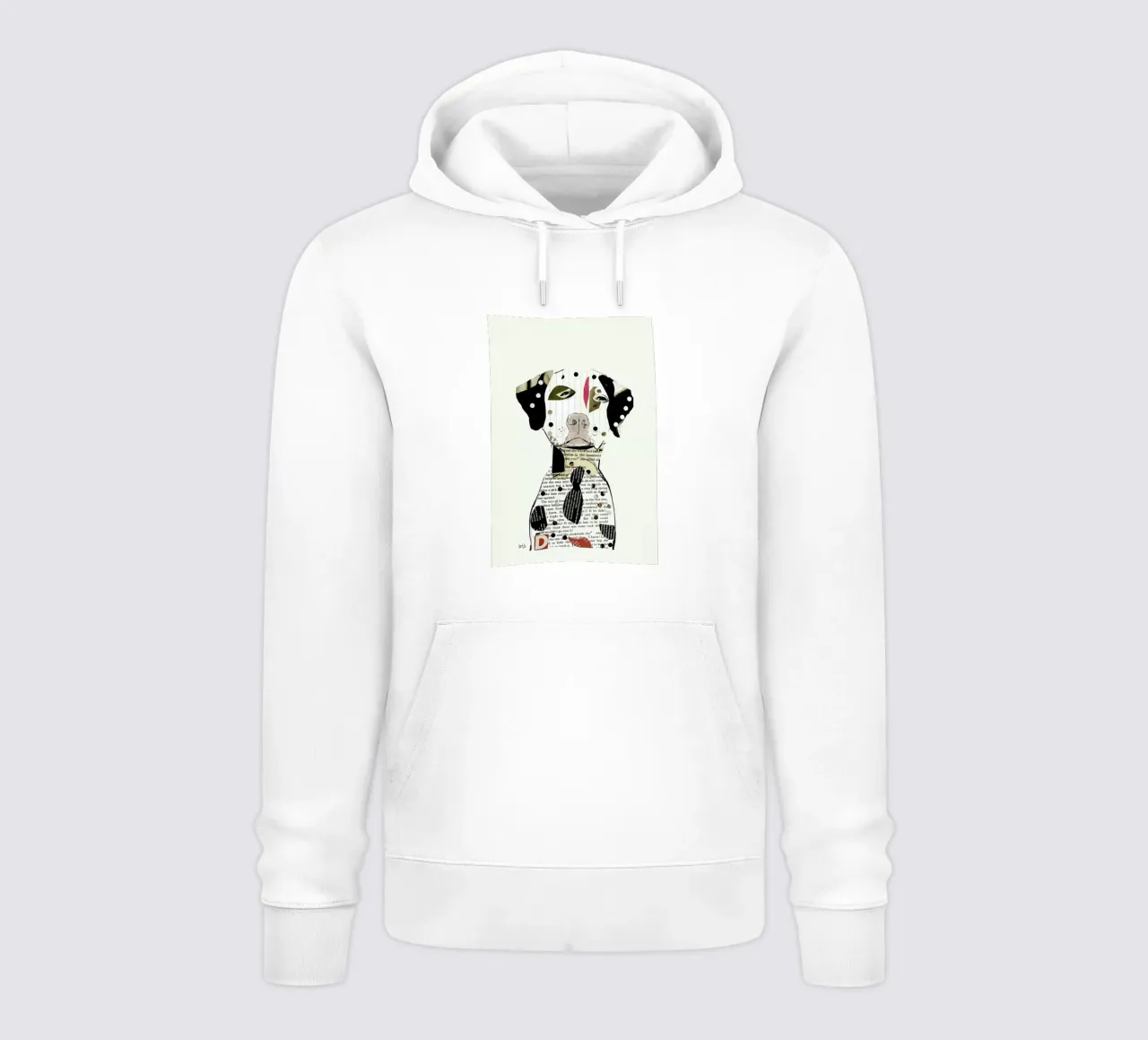 dalmatian sudadera con capucha de Brian Buckley