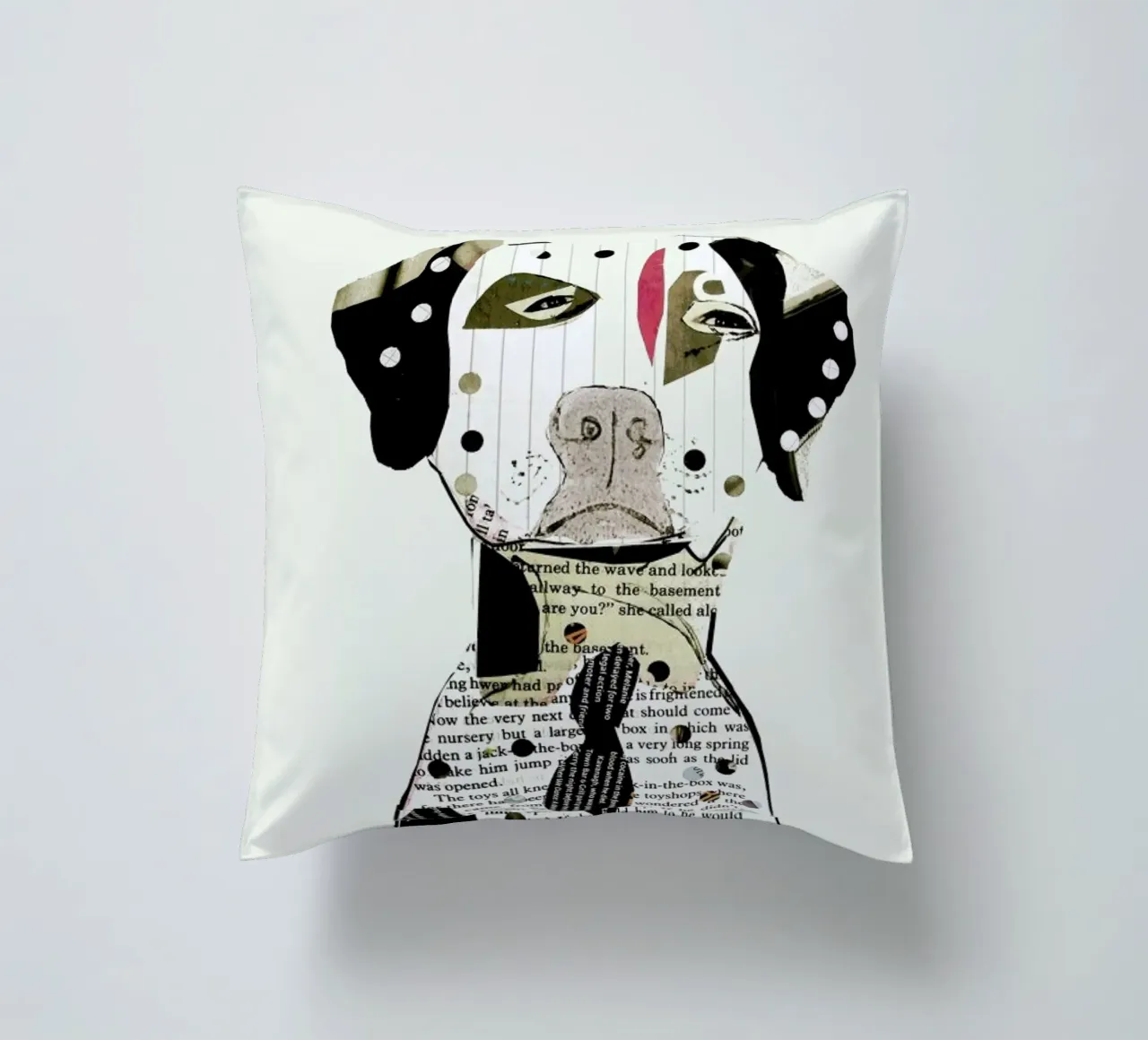 dalmatian cuscino da Brian Buckley