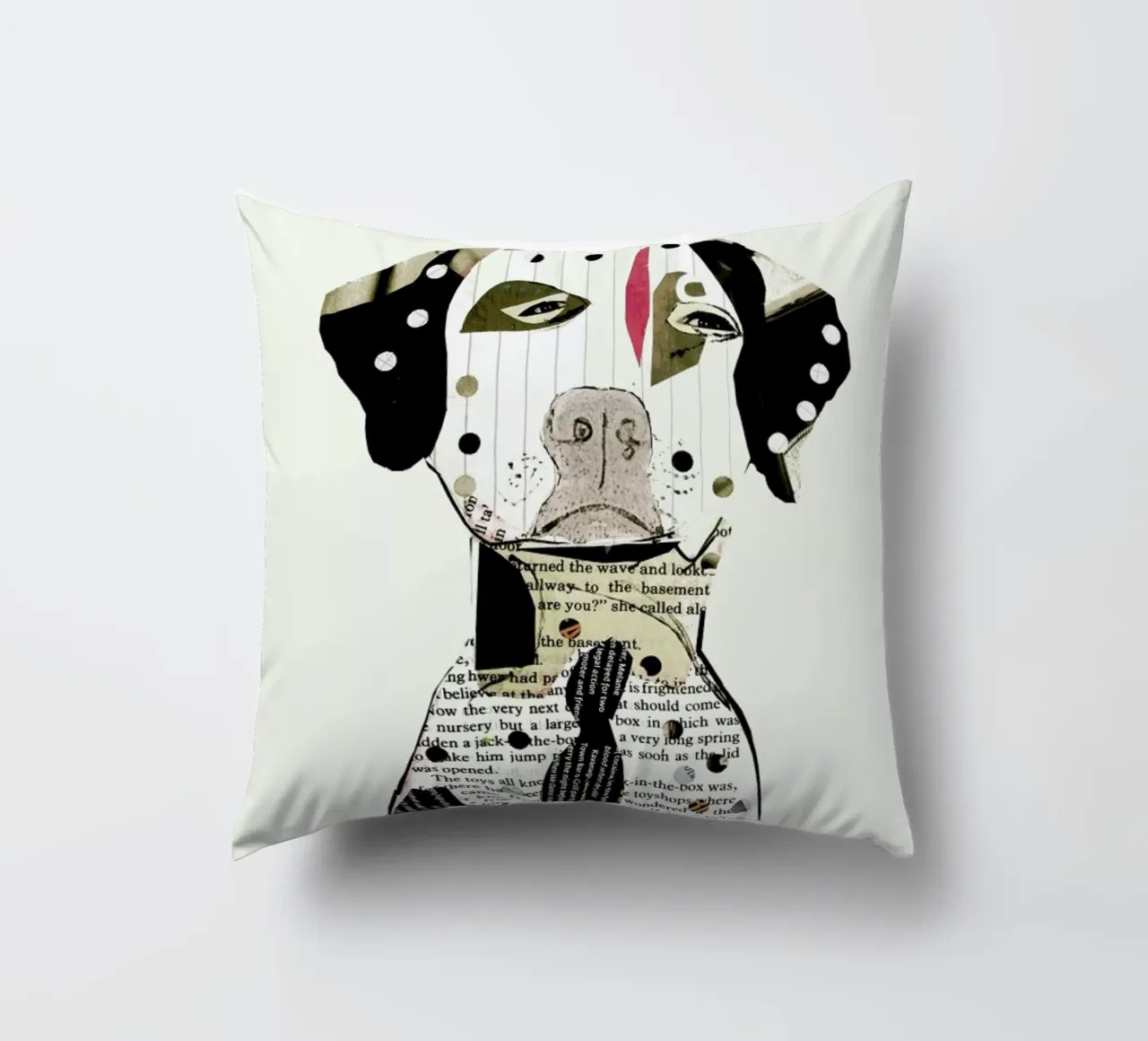 dalmatian cuscino da Brian Buckley