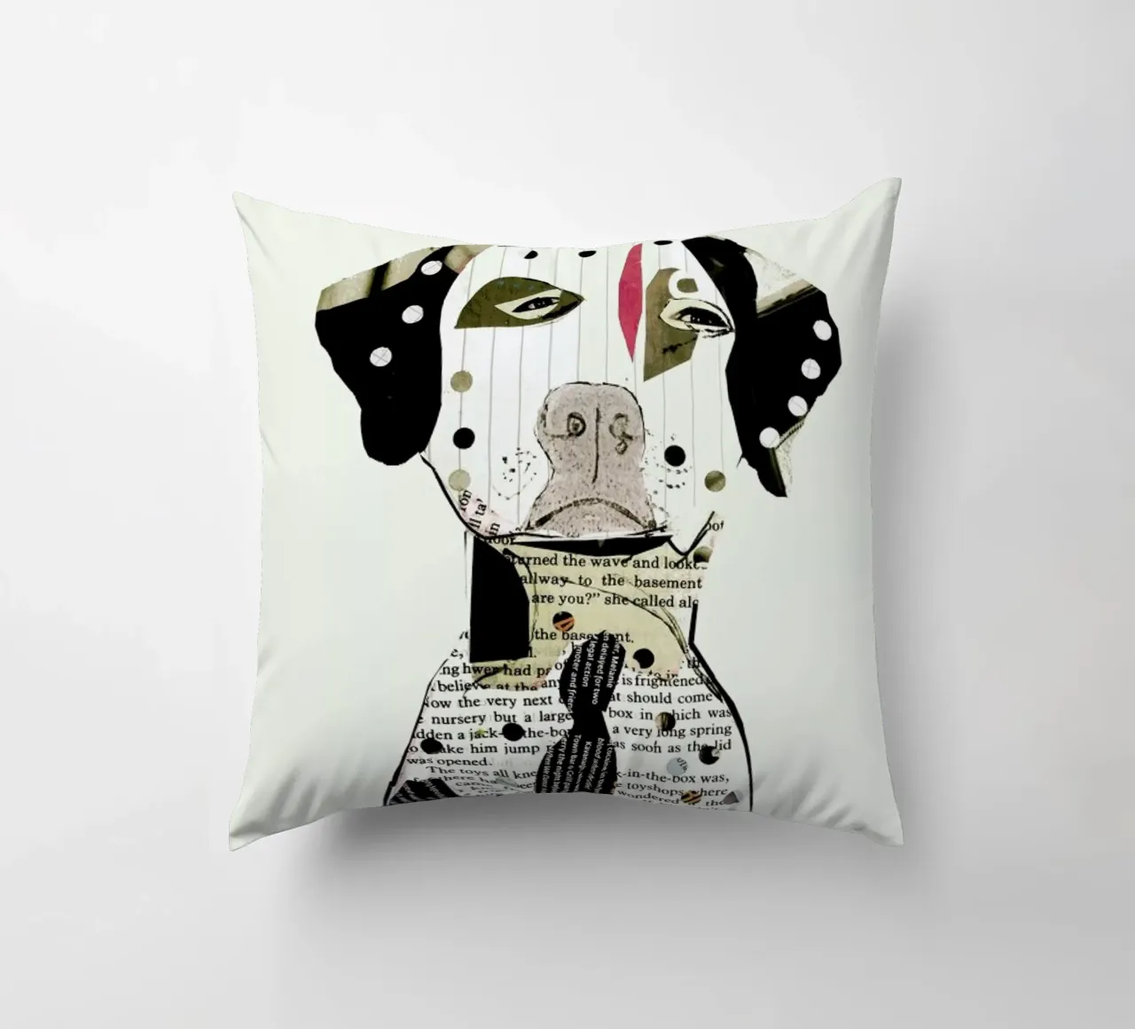 dalmatian cuscino da Brian Buckley