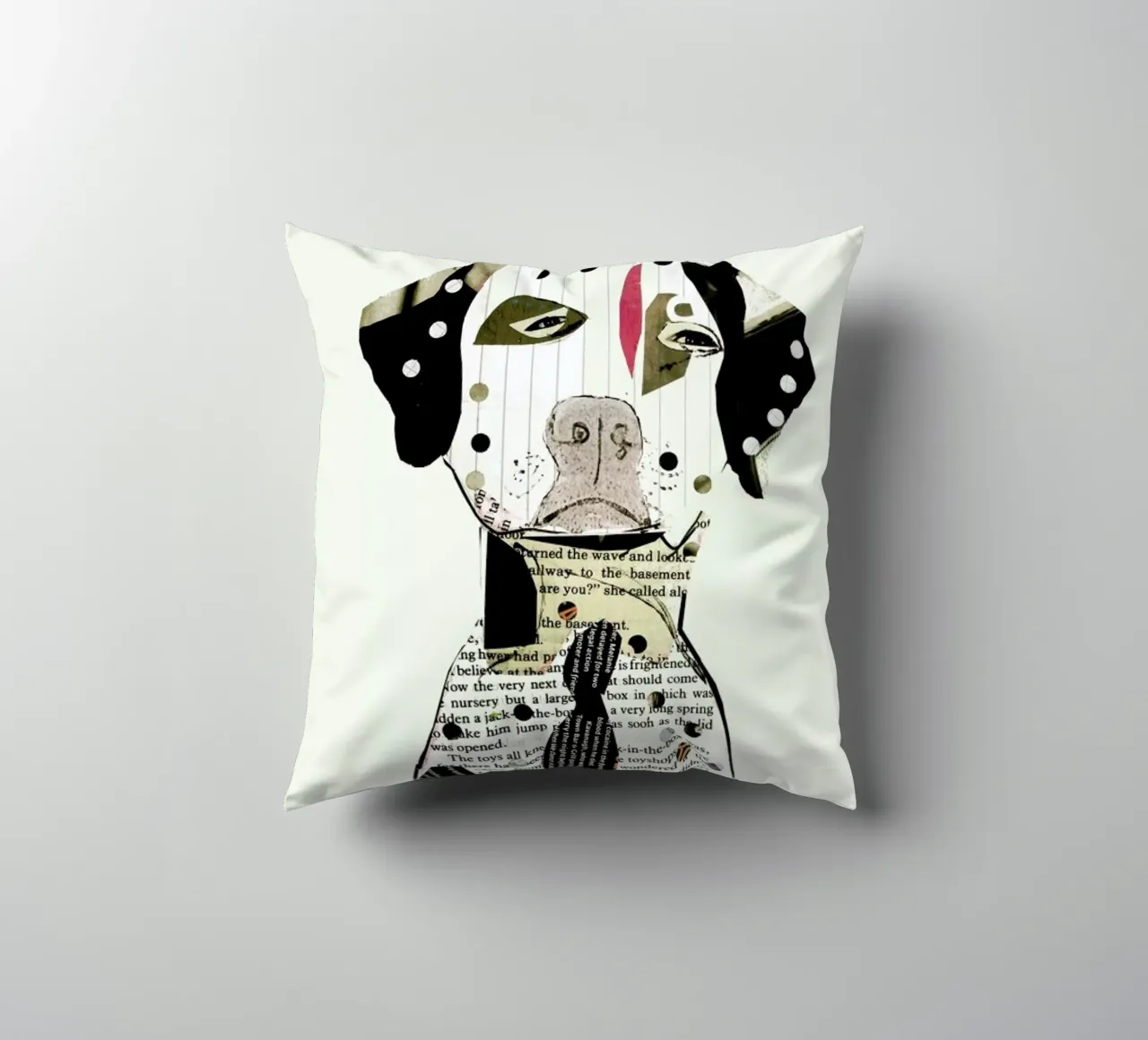 dalmatian cuscino da Brian Buckley
