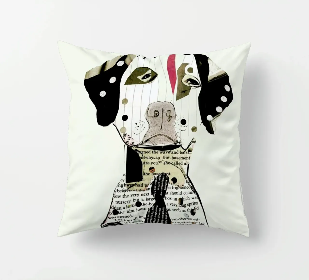 dalmatian cuscino da Brian Buckley