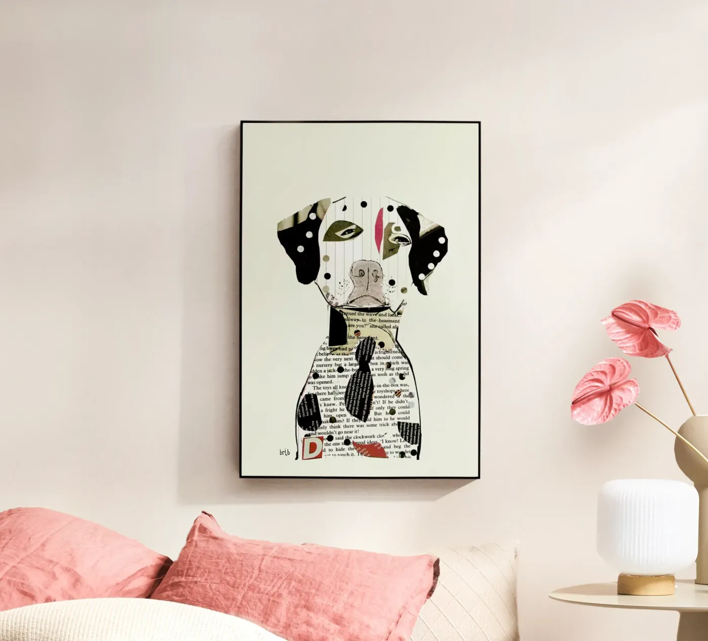 dalmatian Acryl-Glas von Brian Buckley