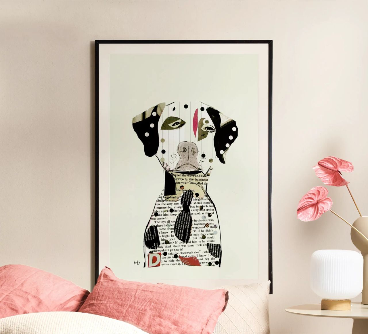 dalmatian poster by Brian Buckley