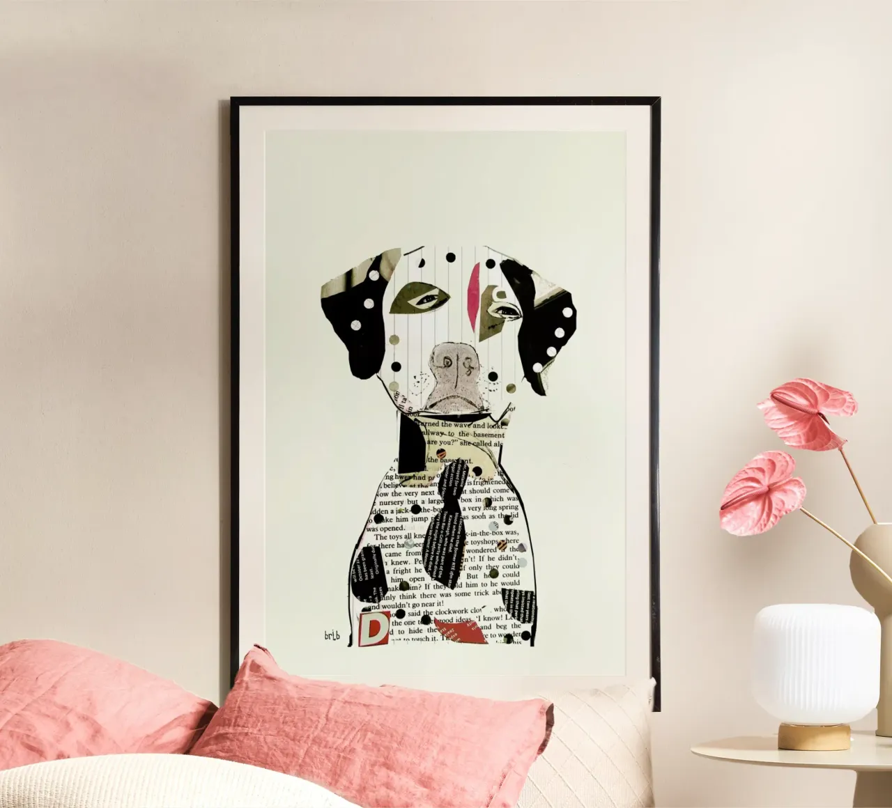 dalmatian poster by Brian Buckley