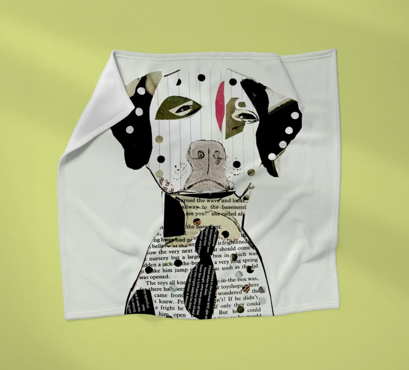 dalmatian fleecedeken van Brian Buckley