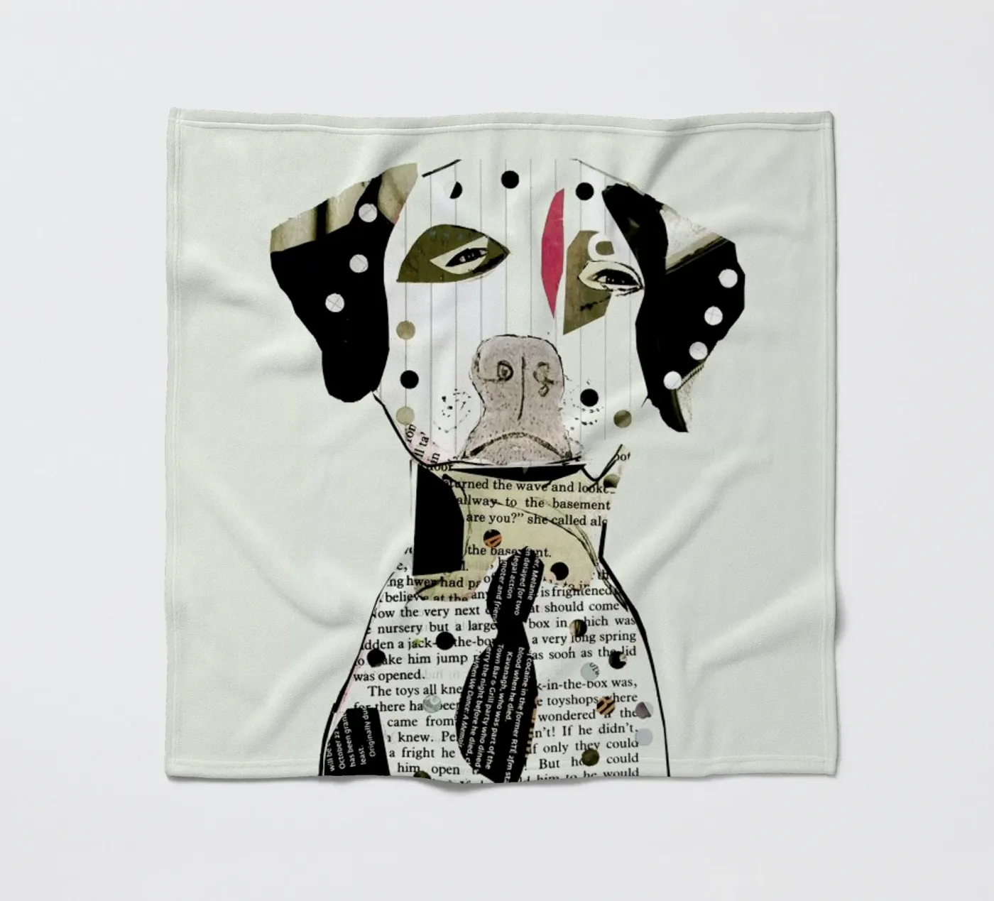 dalmatian fleecedeken van Brian Buckley