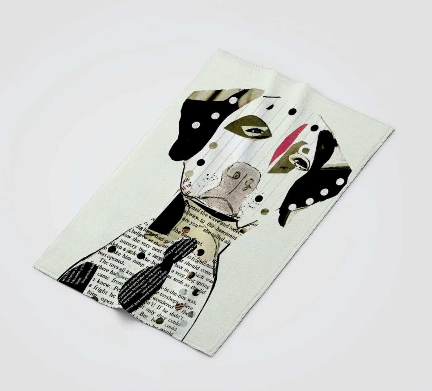 dalmatian fleecedeken van Brian Buckley