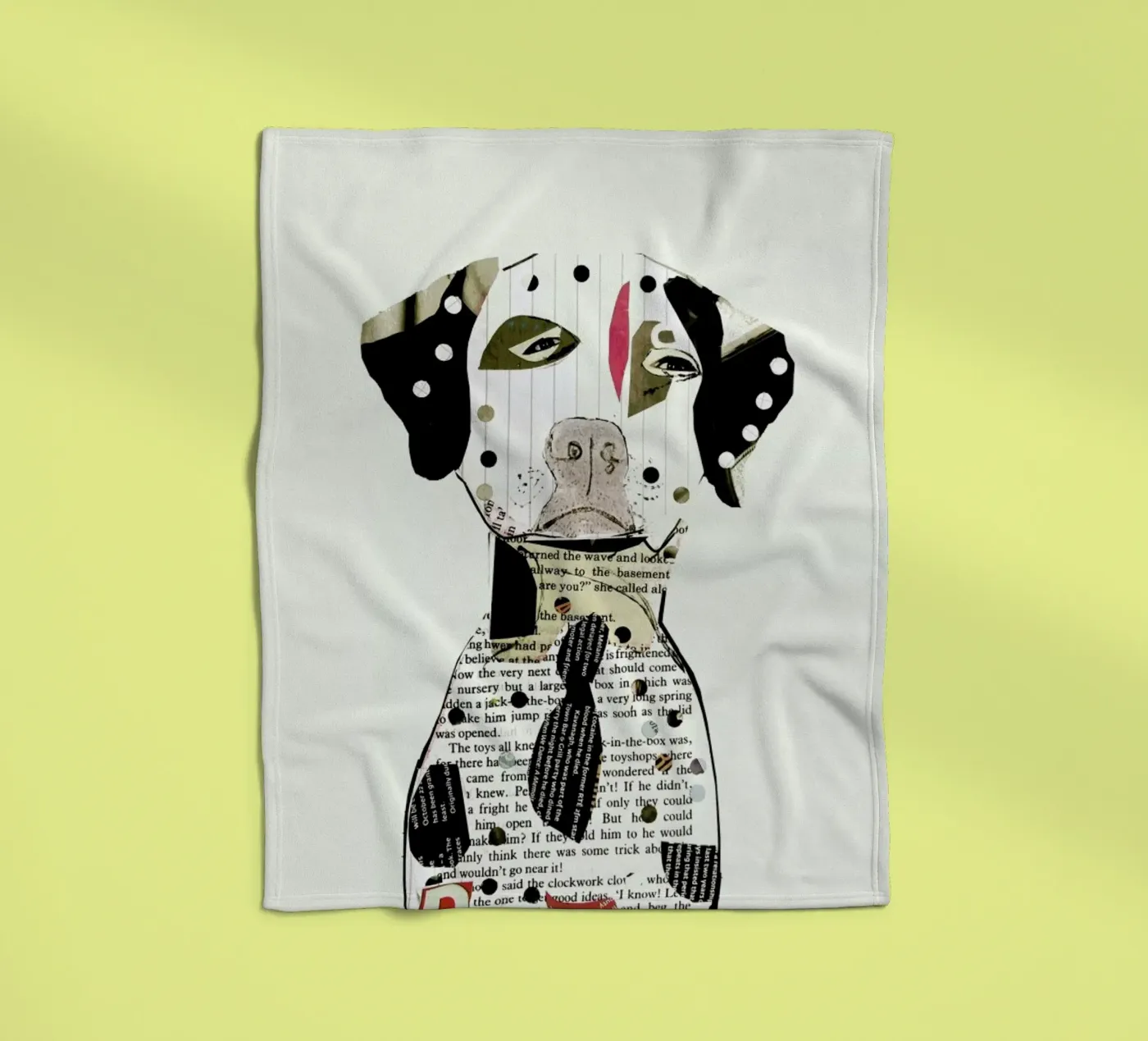 dalmatian fleecedeken van Brian Buckley