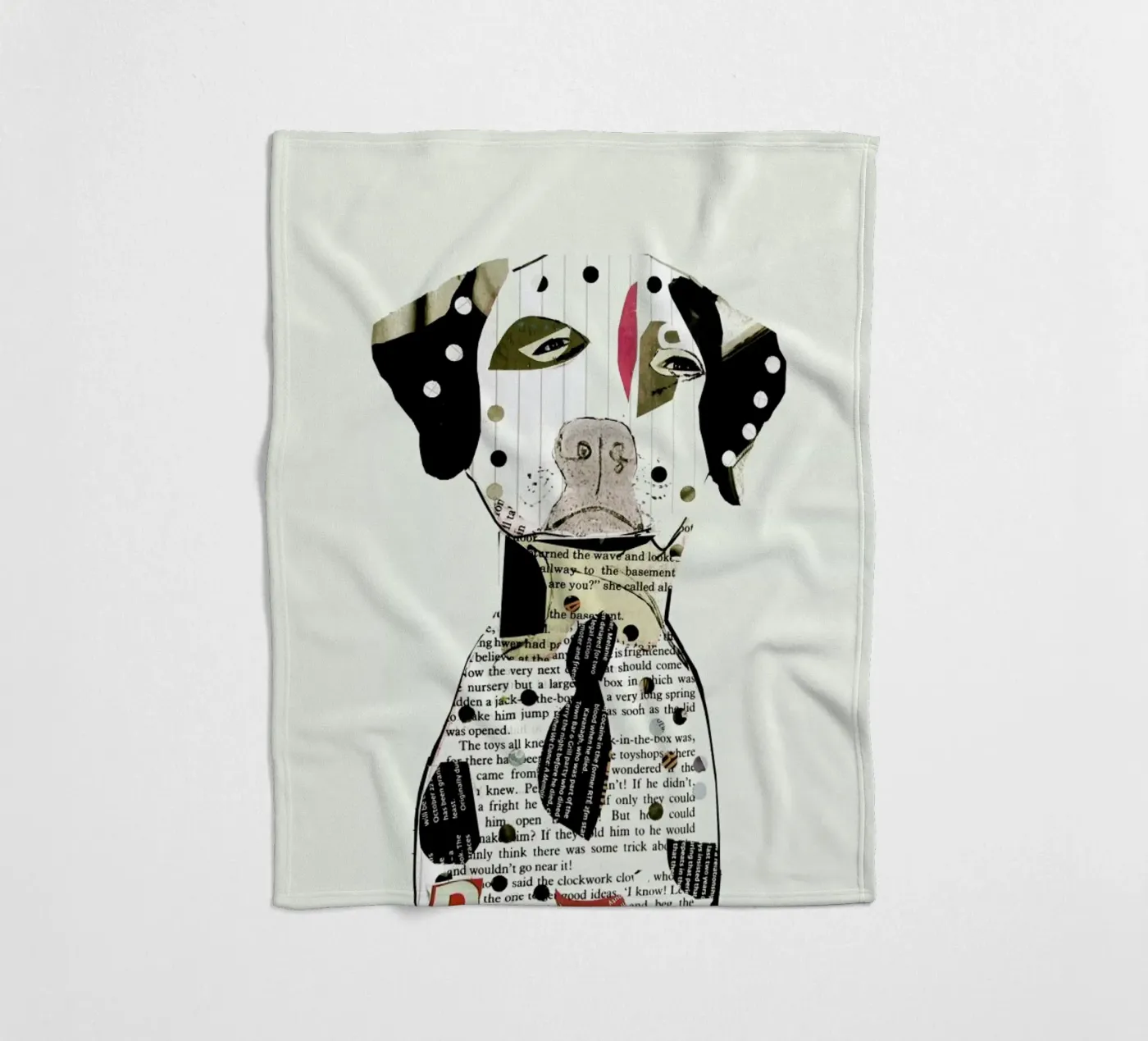 dalmatian fleecedeken van Brian Buckley