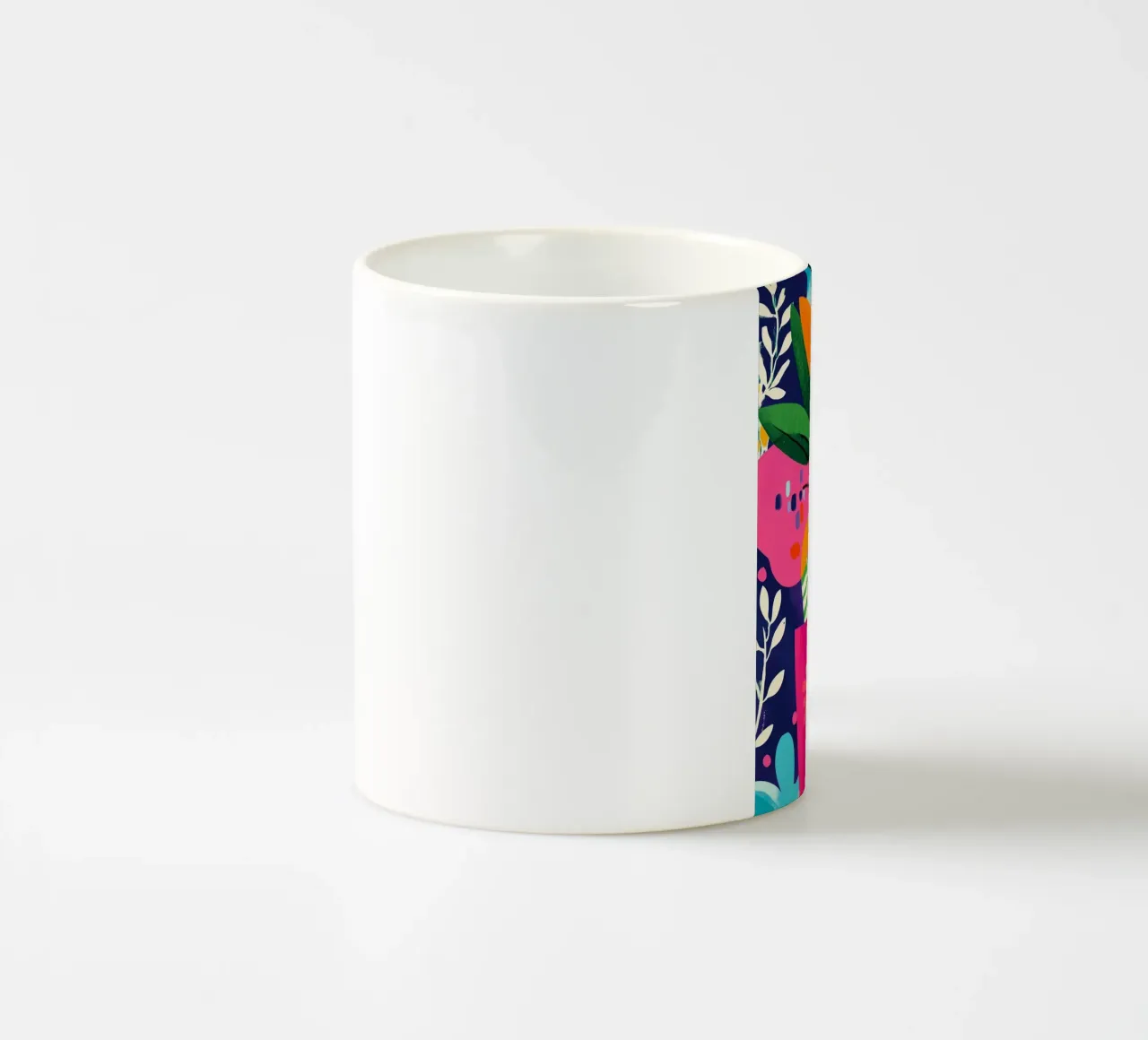 Piante in vaso colorate tazza in ceramica da Justyna Jaszke JBJart