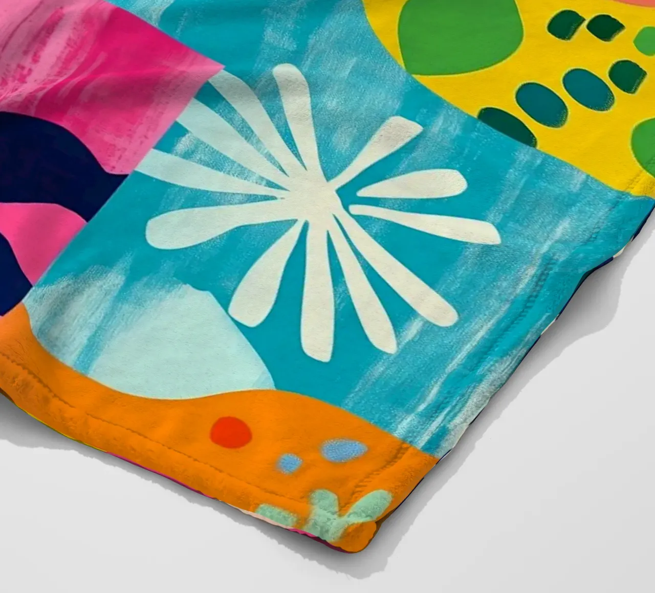 Piante in vaso colorate coperta in pile da Justyna Jaszke JBJart