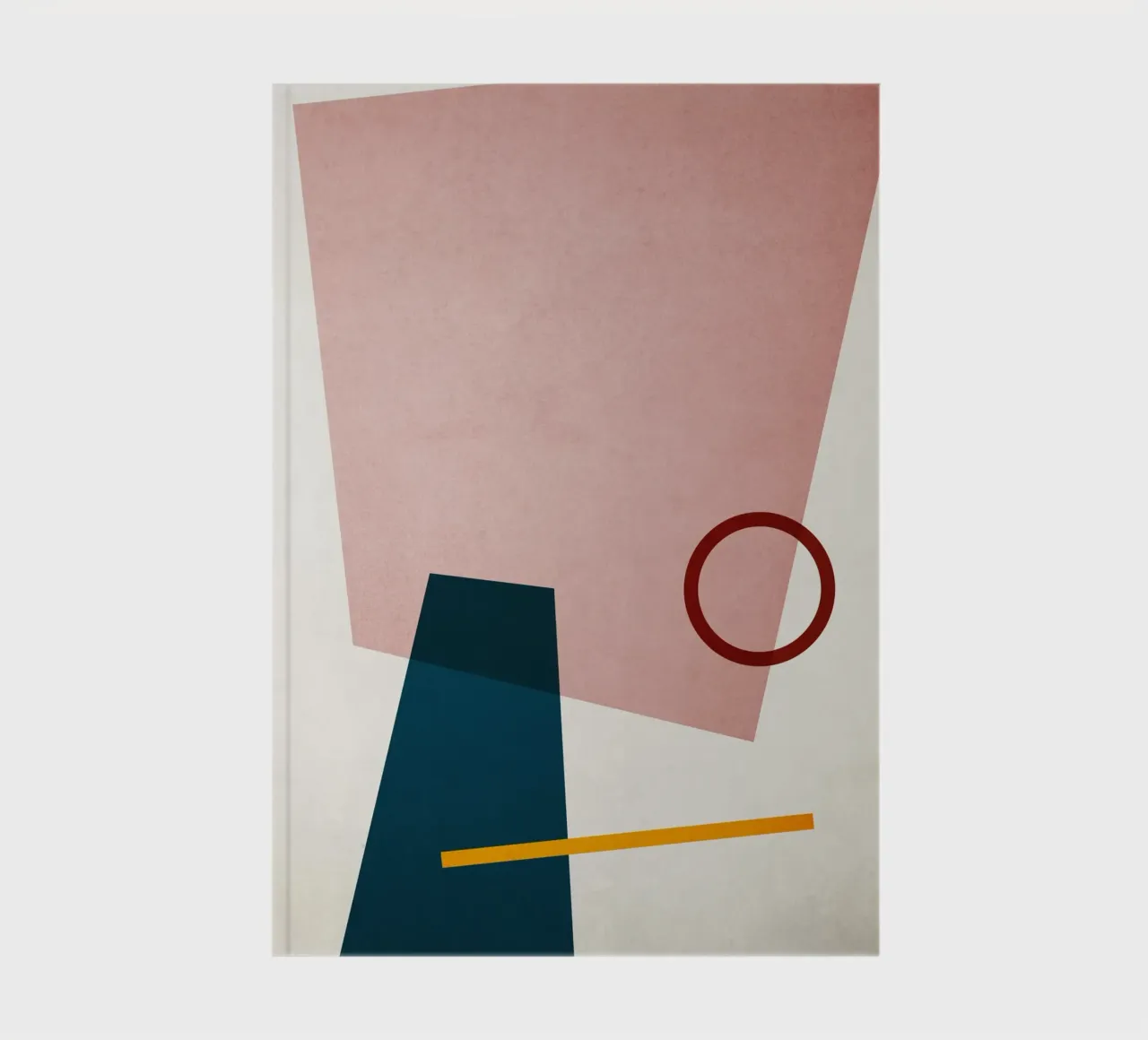 Abstract Color Geometry no. 1 carnet de notes de adrianooliveira