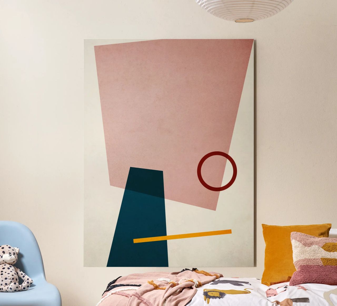 Abstract Color Geometry no. 1 alluminio dibond da adrianooliveira