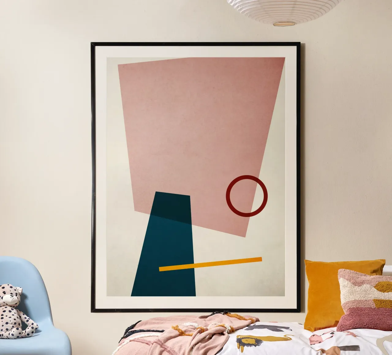 Abstract Color Geometry no. 1 hahnemühle by adrianooliveira