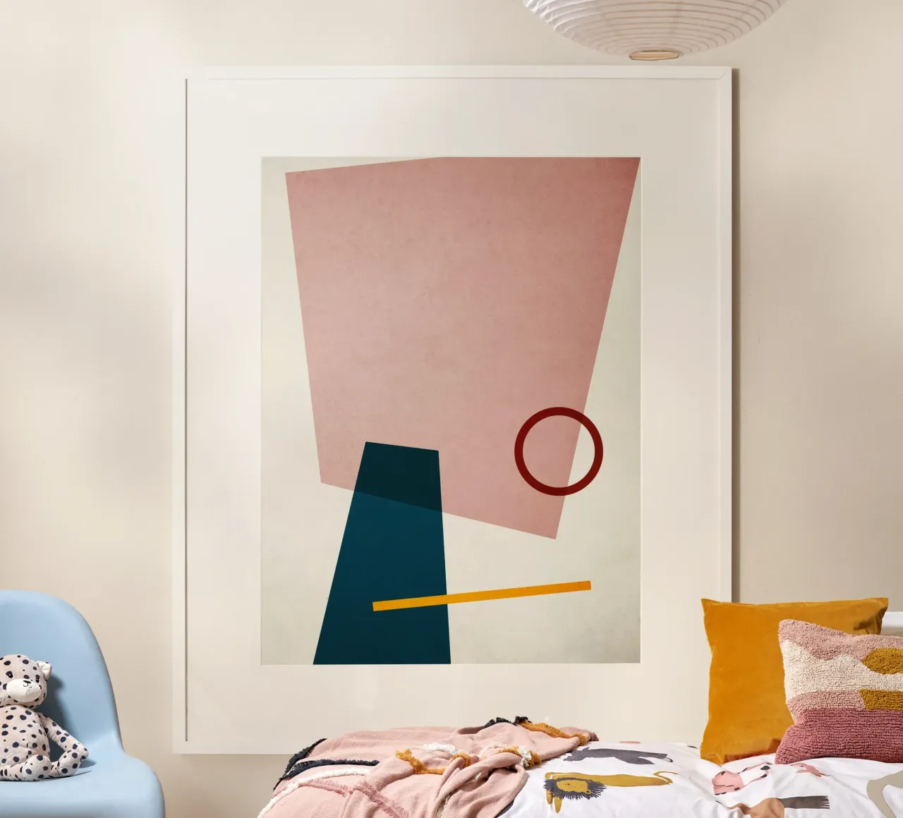 Abstract Color Geometry no. 1 hahnemühle by adrianooliveira