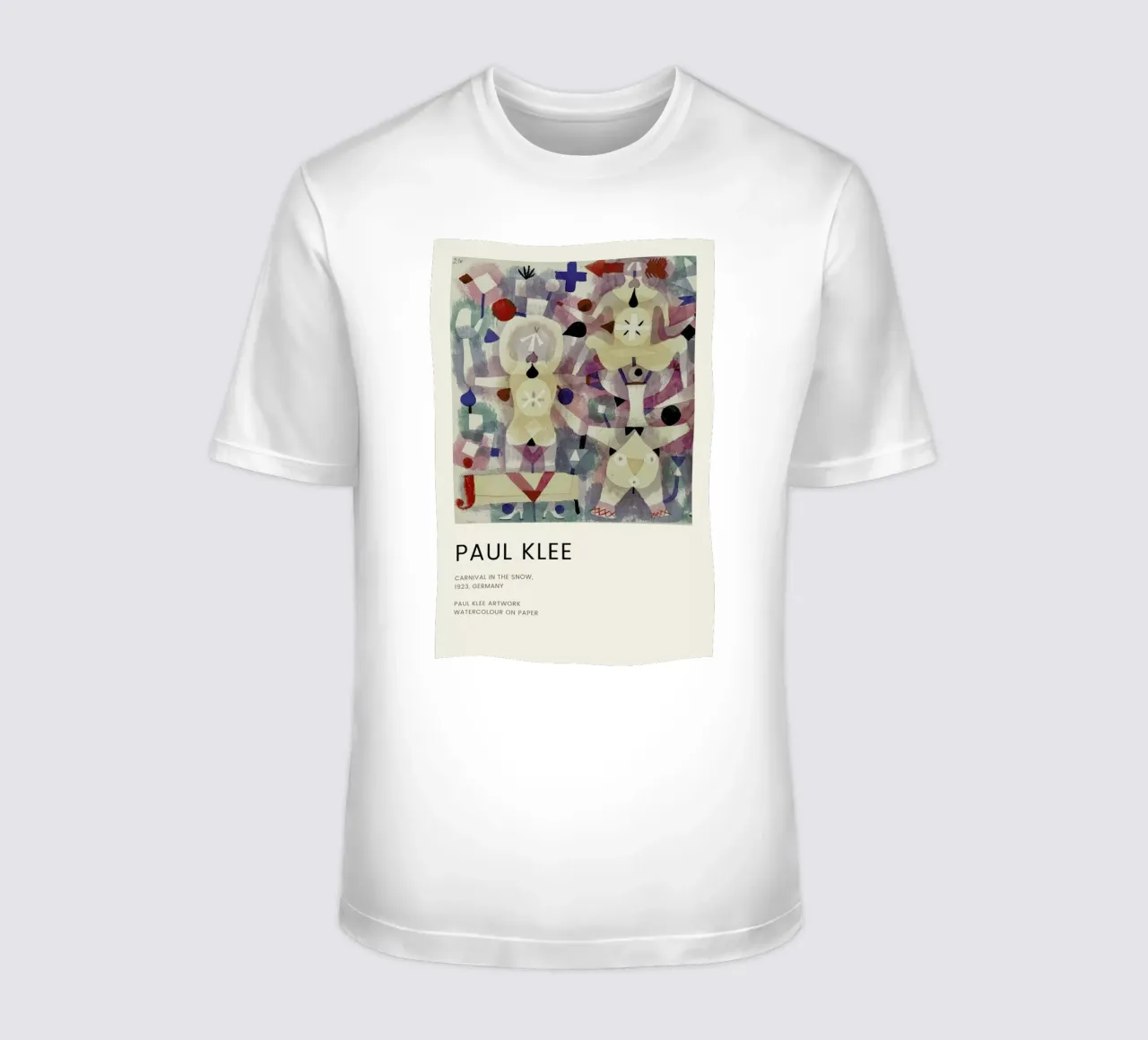 Klee - Carnival in the Snow t-shirt da Vintage by JUNIQE