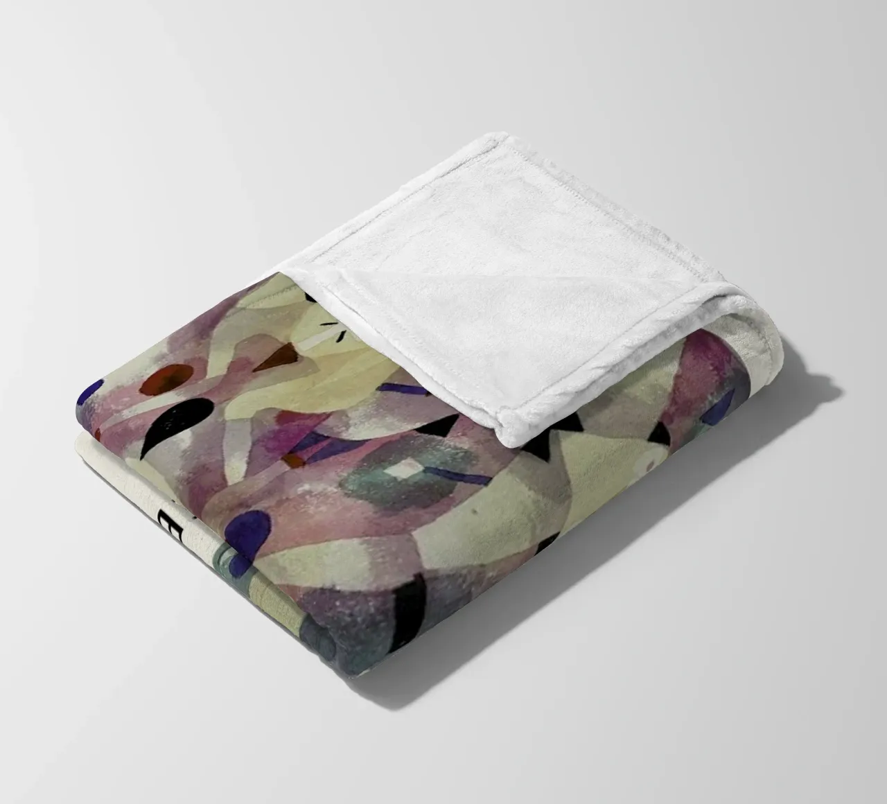Klee - Carnival in the Snow coperta in pile da Vintage by JUNIQE