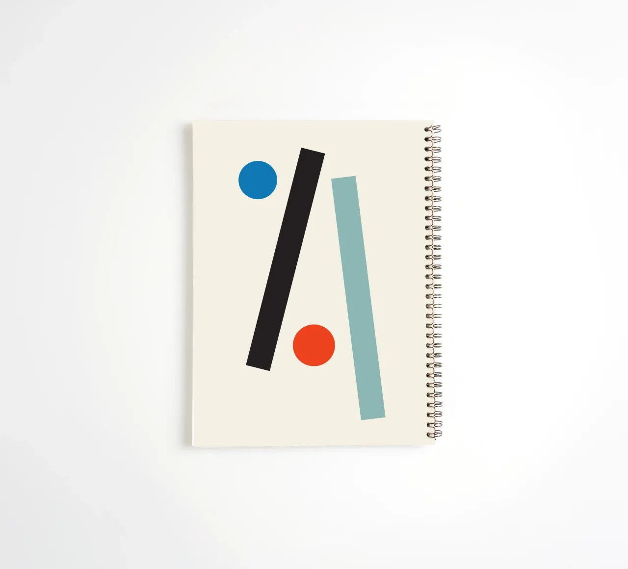 Geometric Harmony no. 4 spiral notebook by adrianooliveira