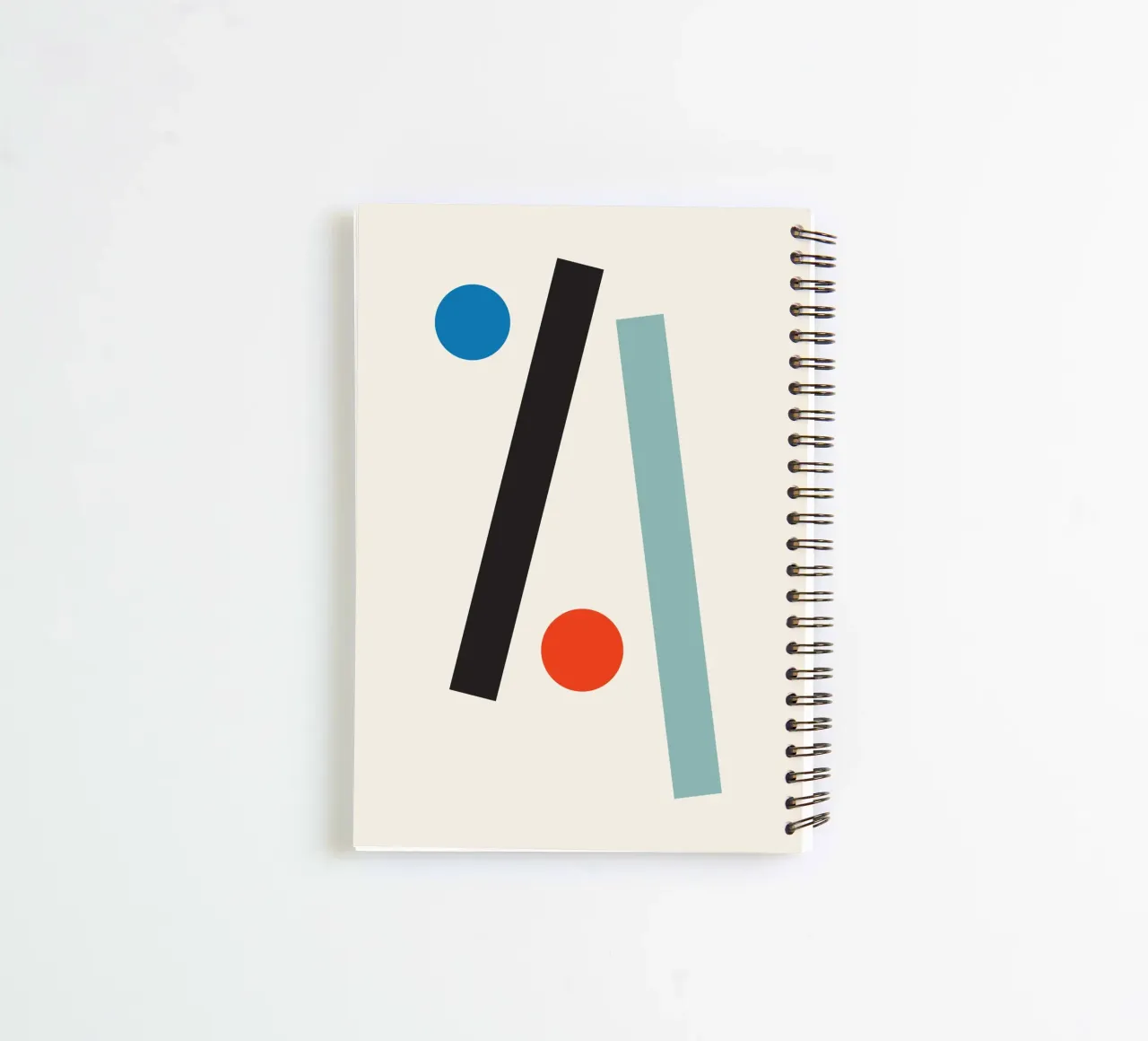 Geometric Harmony no. 4 spiral notebook by adrianooliveira