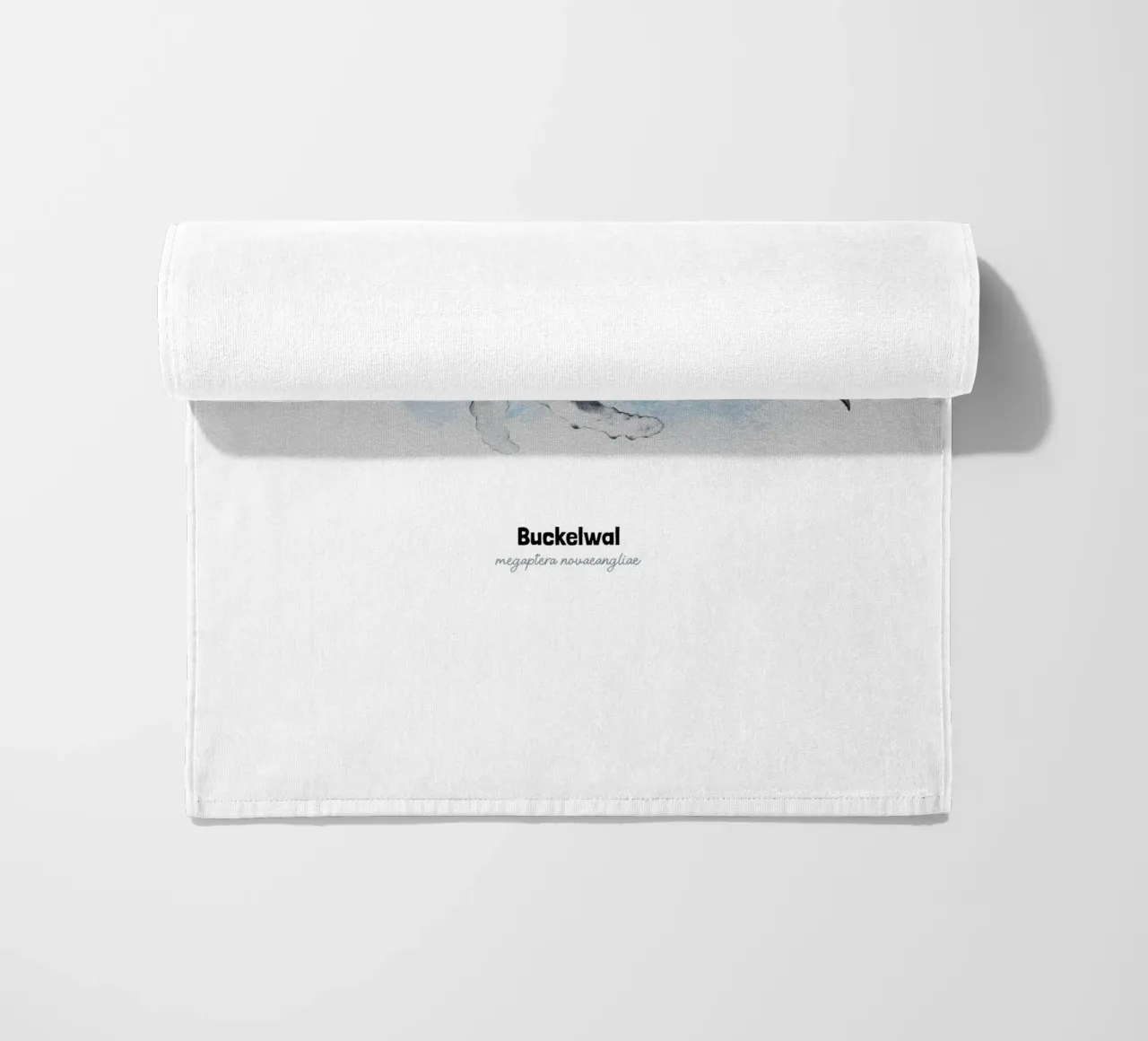 Buckelwal - Acquerello telo mare da Moonlit Illustrations