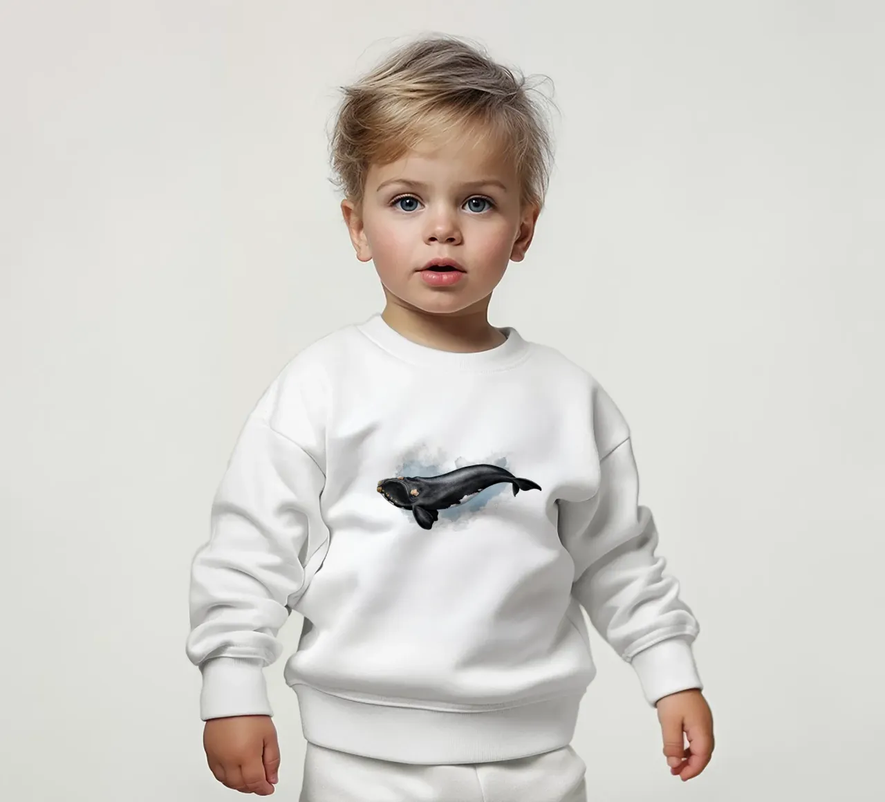 Gallo cedrone settentrionale - Acquerello felpa neonato da Moonlit Illustrations