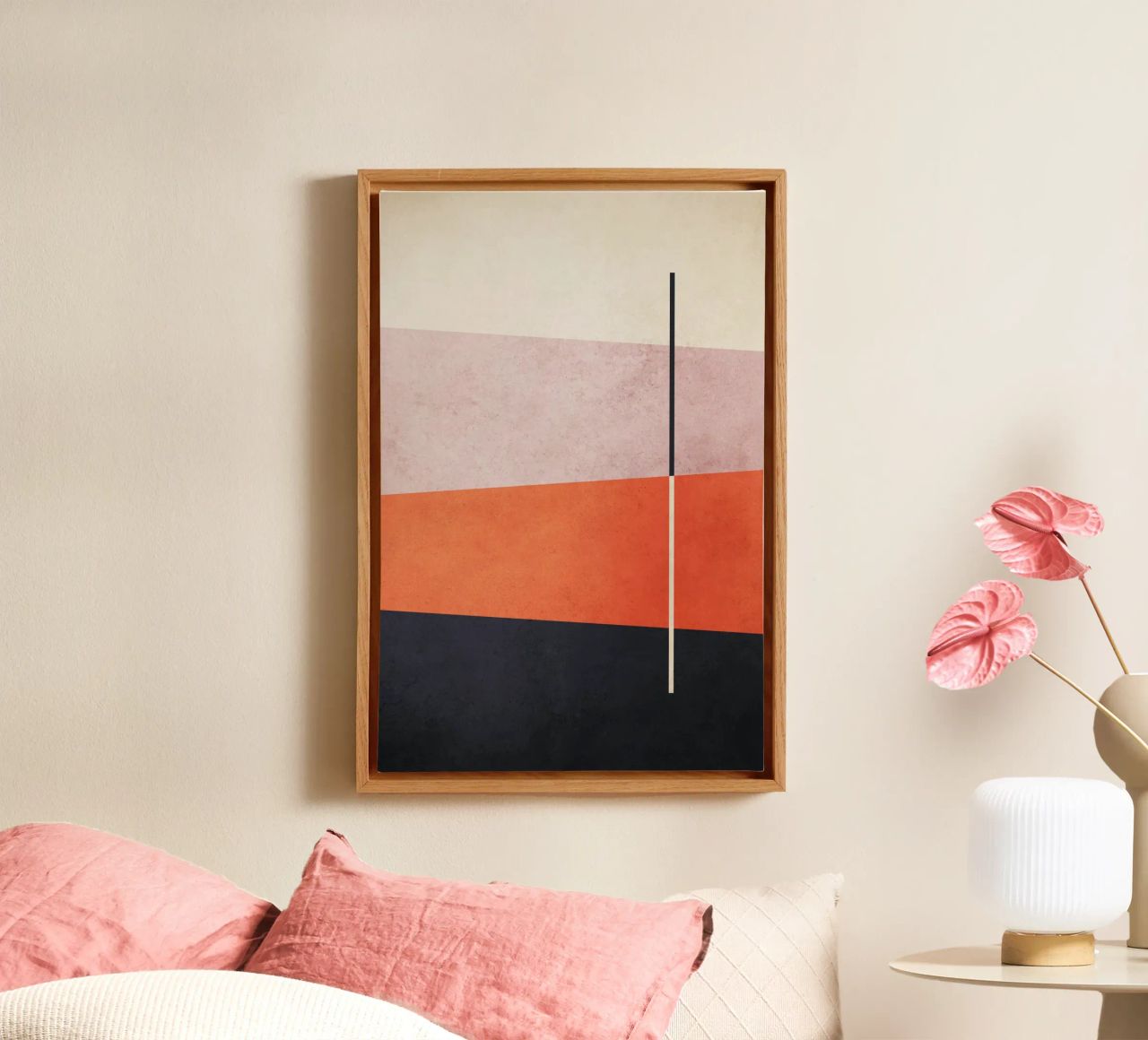 Geometric Shapes no. 6 Leinwand von adrianooliveira