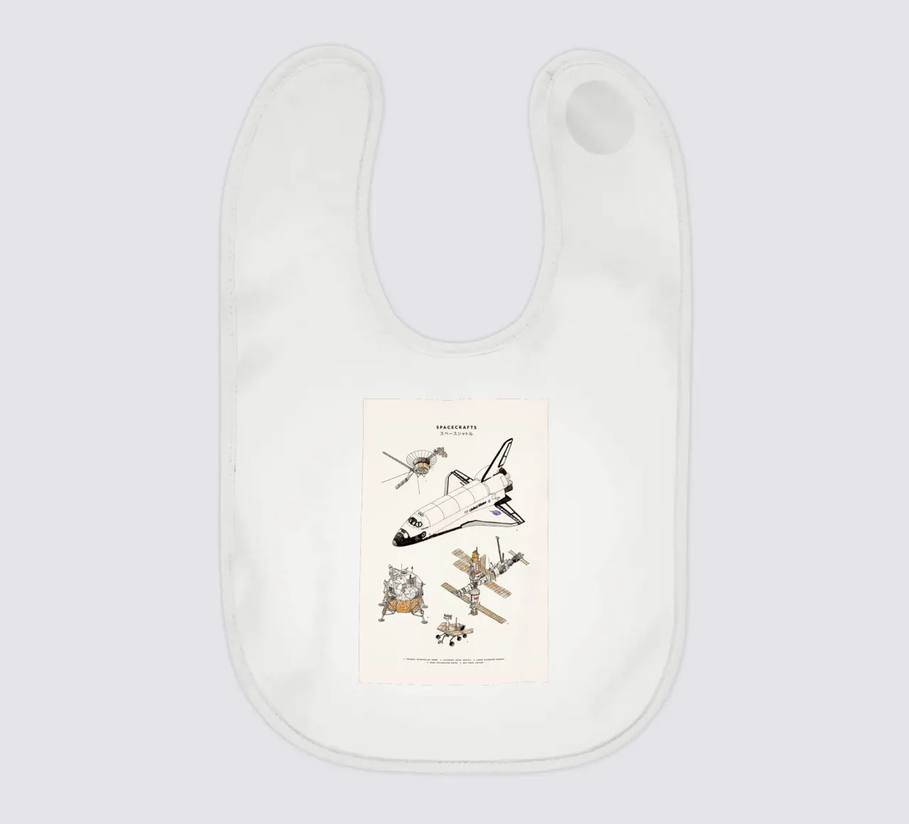 Space Shuttles bavaglino da Florent Bodart
