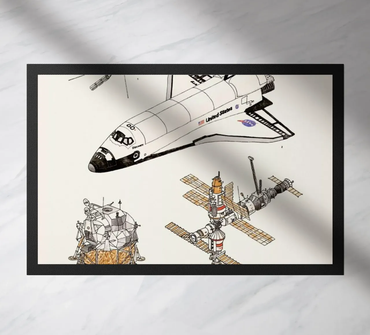 Space Shuttles zerbino da Florent Bodart