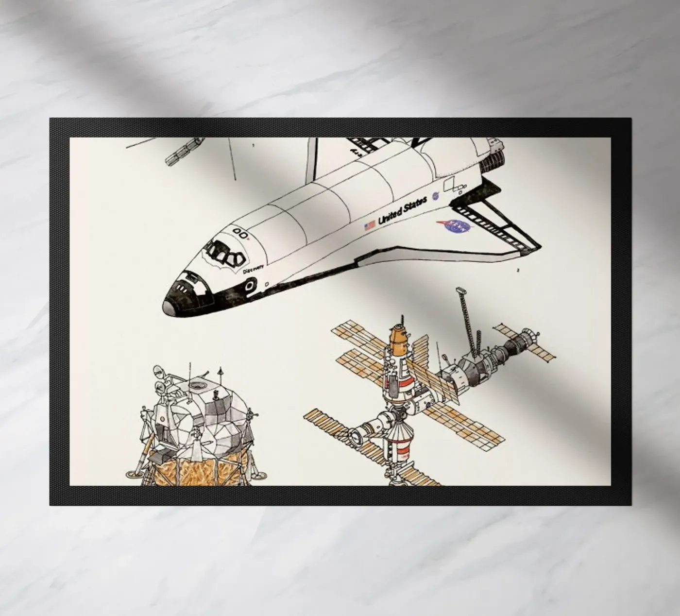 Space Shuttles zerbino da Florent Bodart