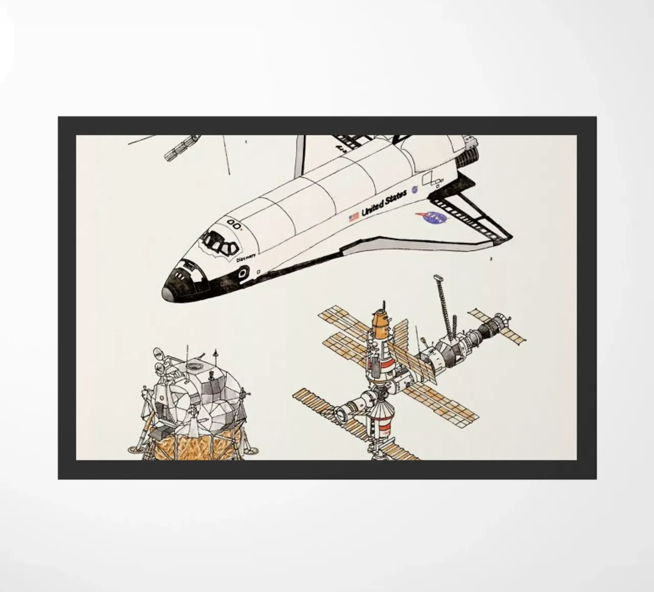 Space Shuttles zerbino da Florent Bodart