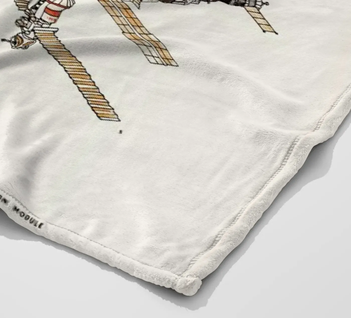 Space Shuttles Fleecedecke von Florent Bodart