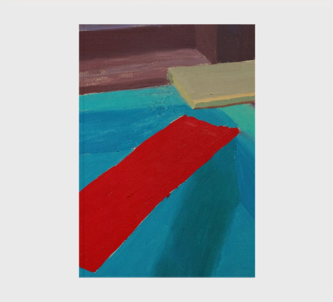 Pastic Sheet Floating in a Pool, 1977 notebook by khanrosie