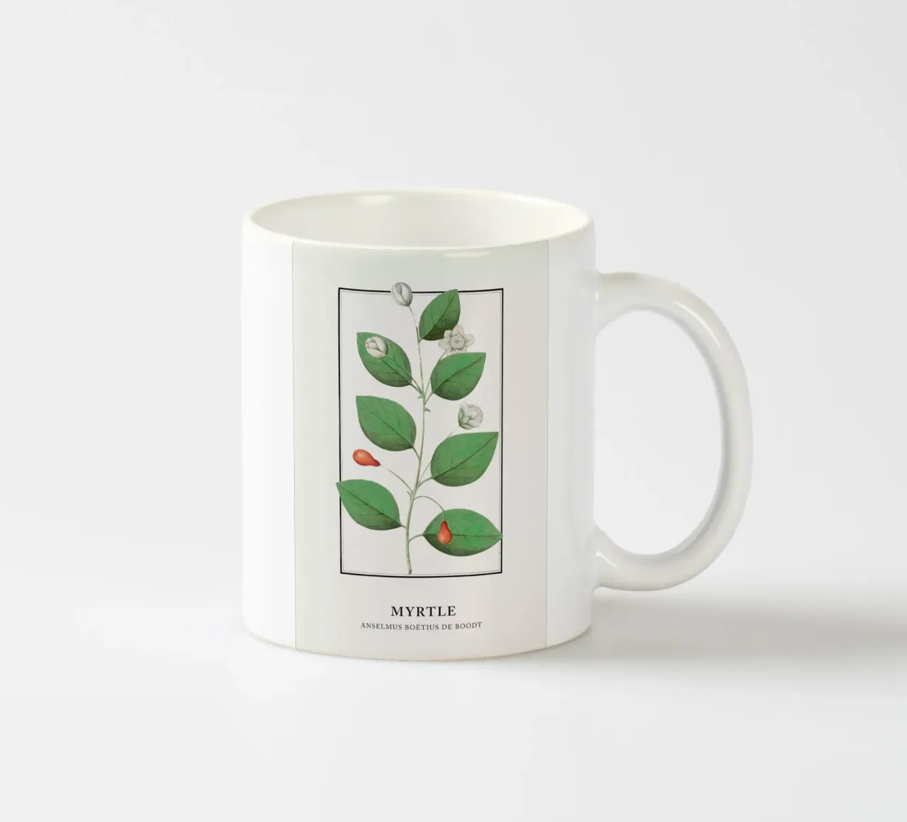 Anselmus Boëtius de Boodt - Myrtle tazza in ceramica da Vintage by JUNIQE