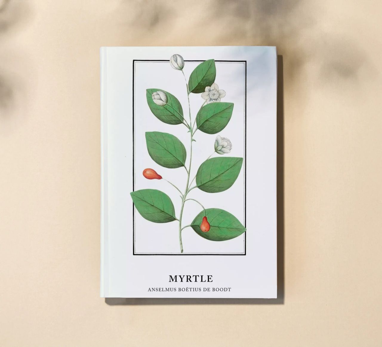 Anselmus Boëtius de Boodt - Myrtle notebook by Vintage by JUNIQE