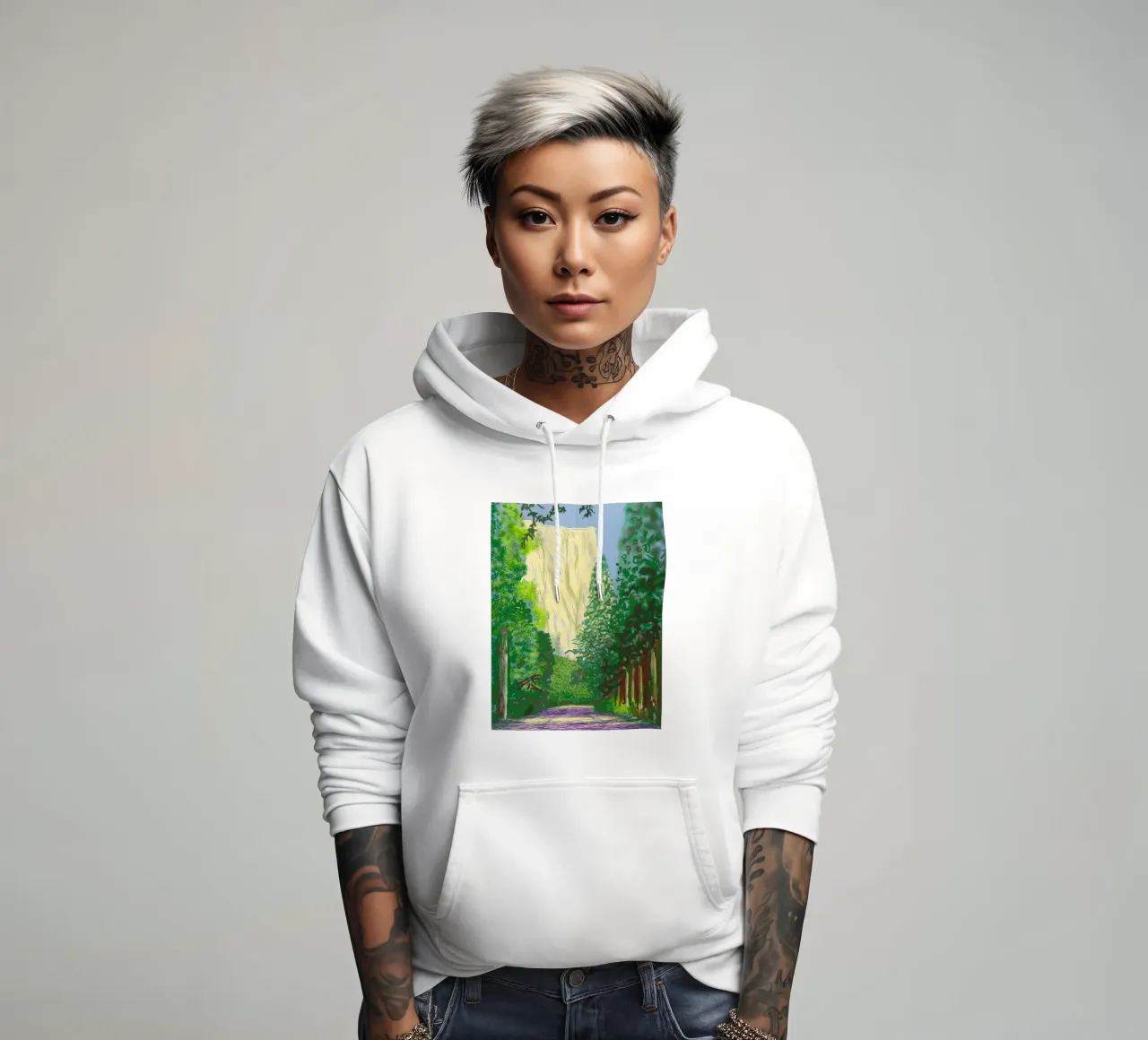 Uitzicht op de Yosemite Suite hoodie van khanrosie