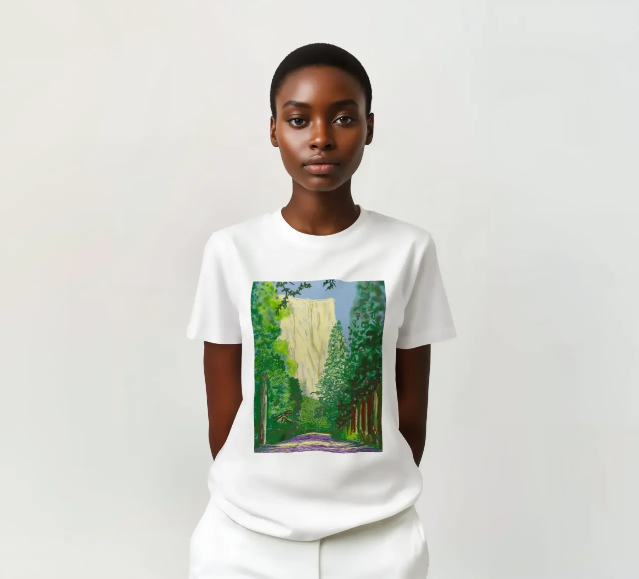The Yosemite Suite View t-shirt by khanrosie