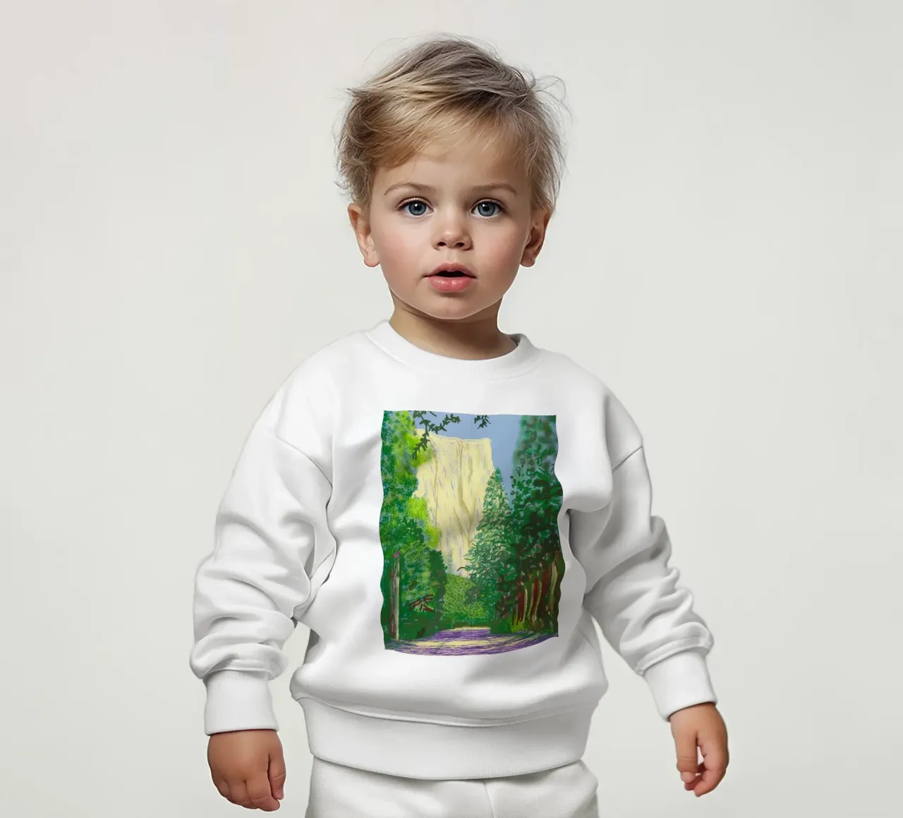 Die Aussicht der Yosemite Suite Baby Sweatshirt von khanrosie