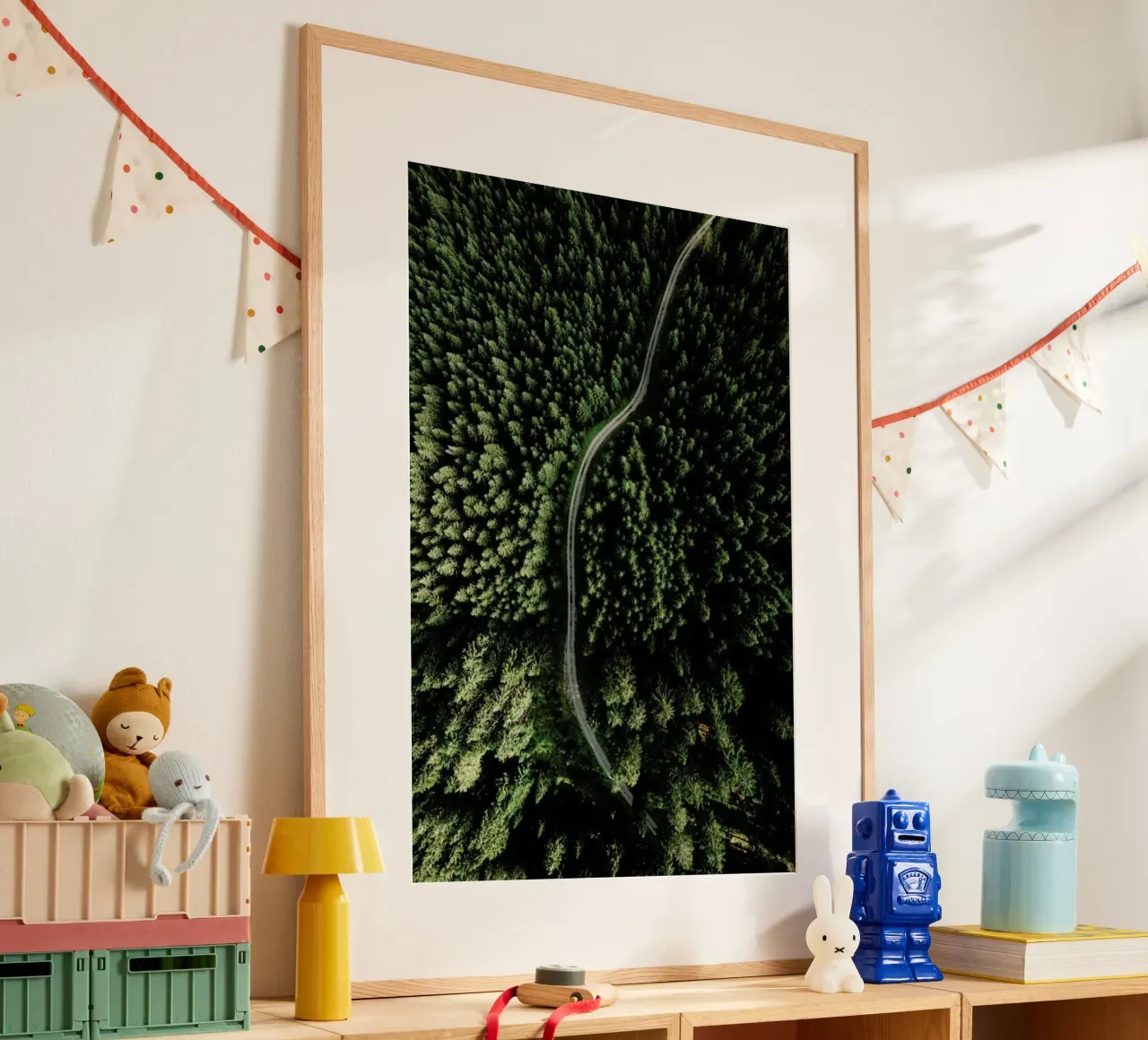 Street Through The Forest - Edition 2 poster da Sebastian Hilgetag