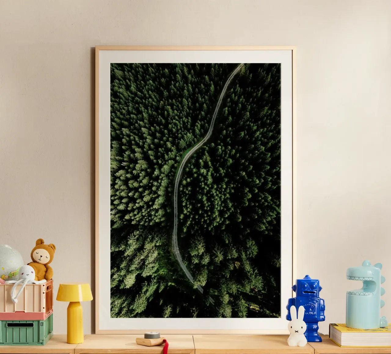 Street Through The Forest - Edition 2 poster da Sebastian Hilgetag