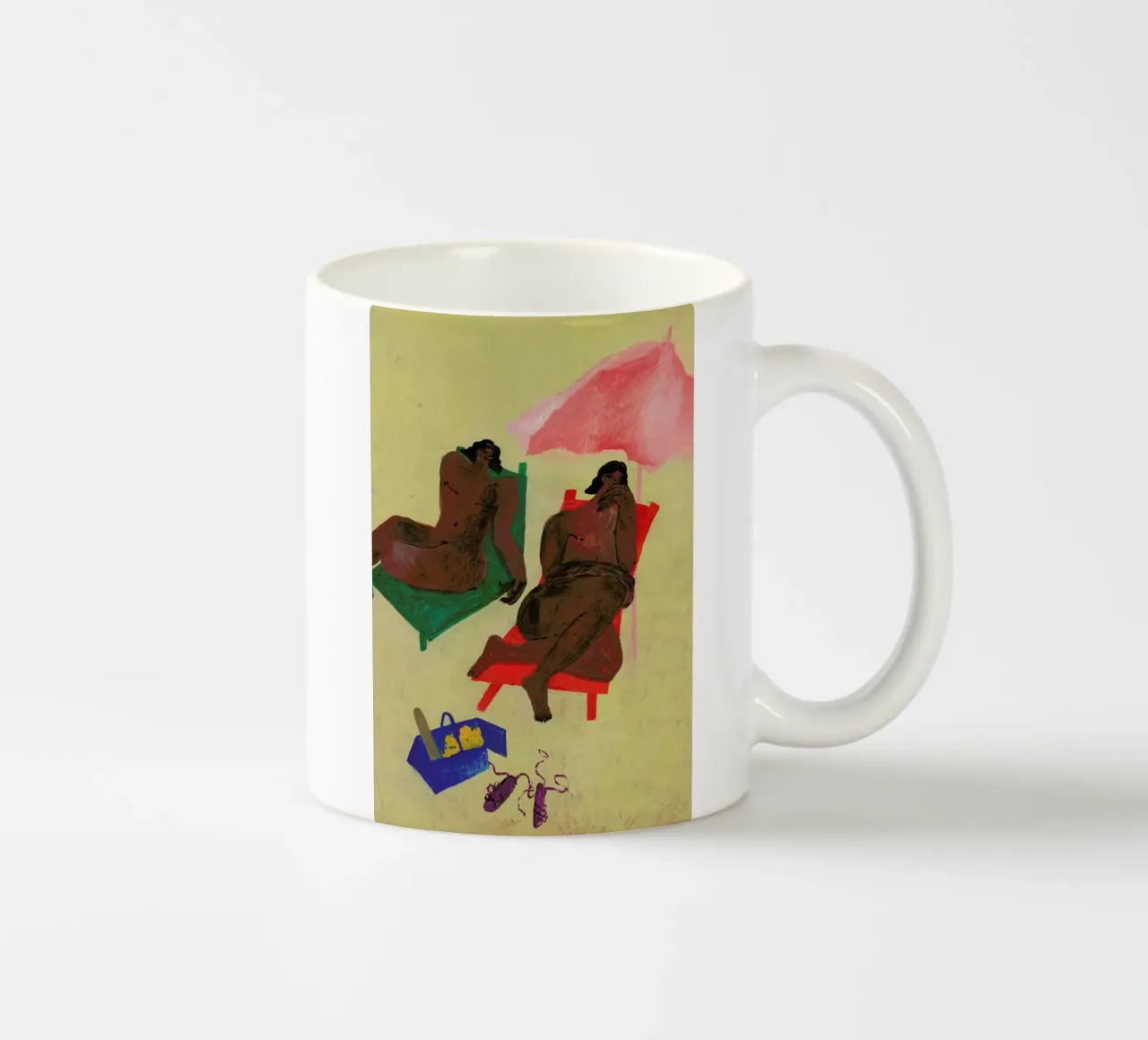 At the Beach tazza in ceramica da Nudes and Croissants