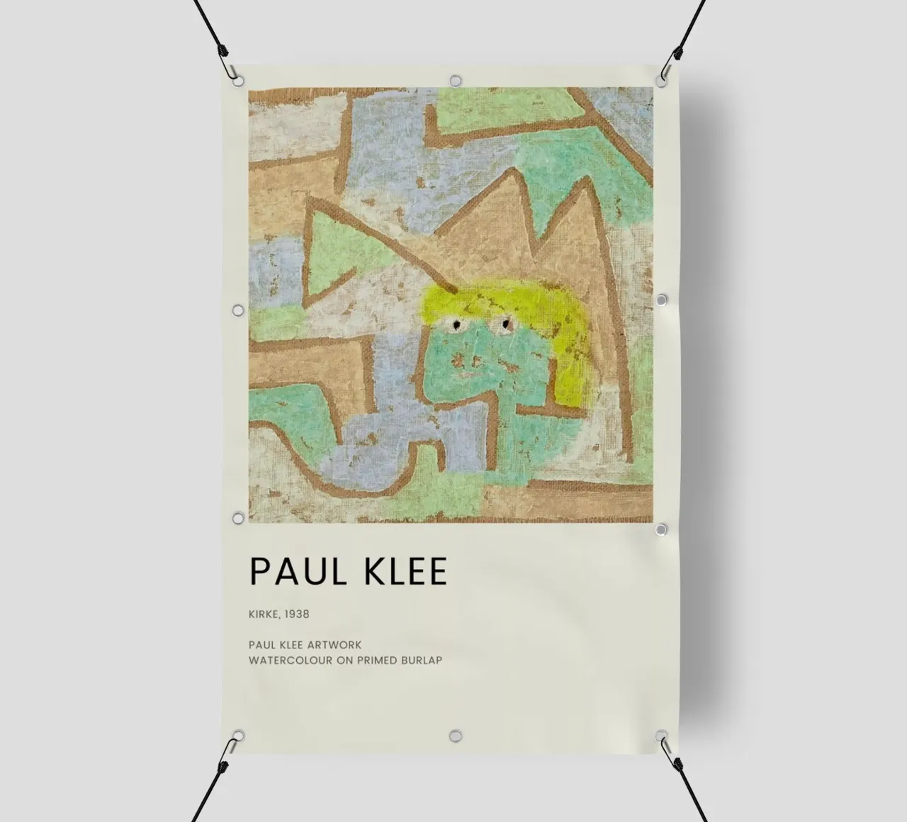 Klee - Kirke telo in pvc da Vintage by JUNIQE