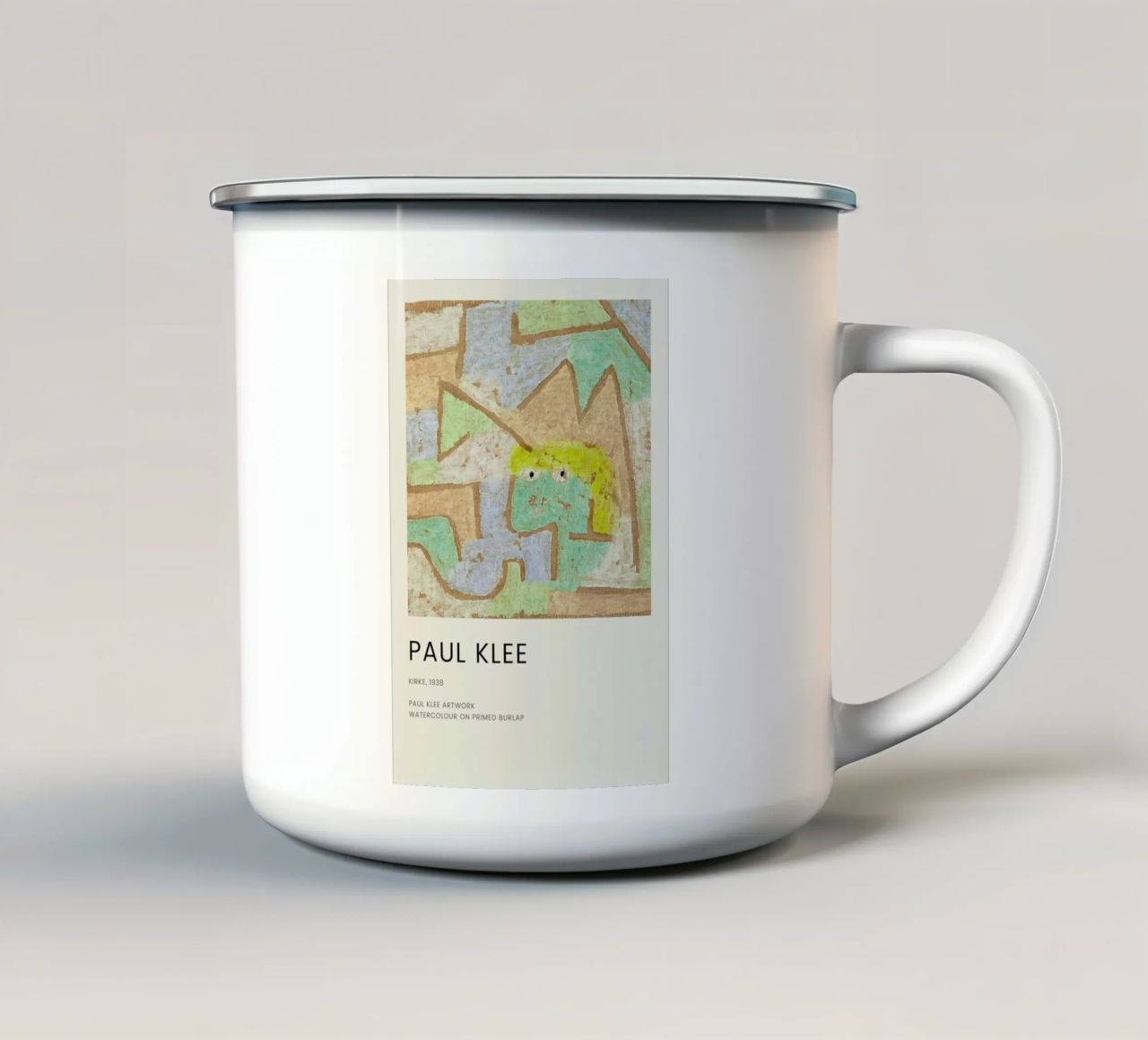 Klee - Kirke tazza in smalto da Vintage by JUNIQE