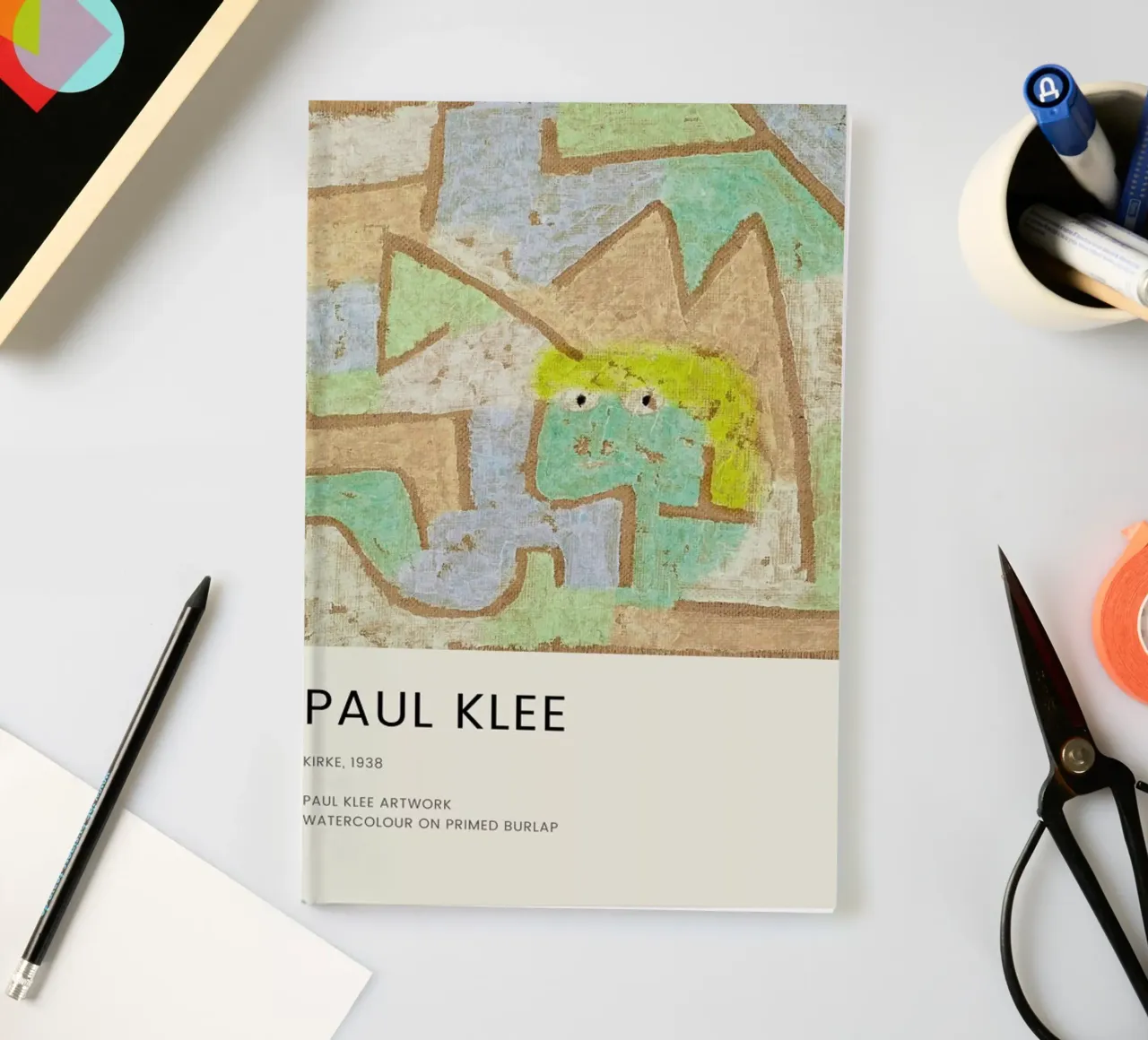 Klee - Kirke carnet de notes de Vintage by JUNIQE